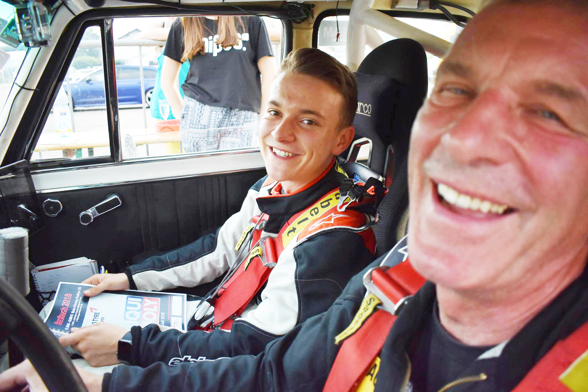 Wolfgang (rechts) und Fabian Michalsky.