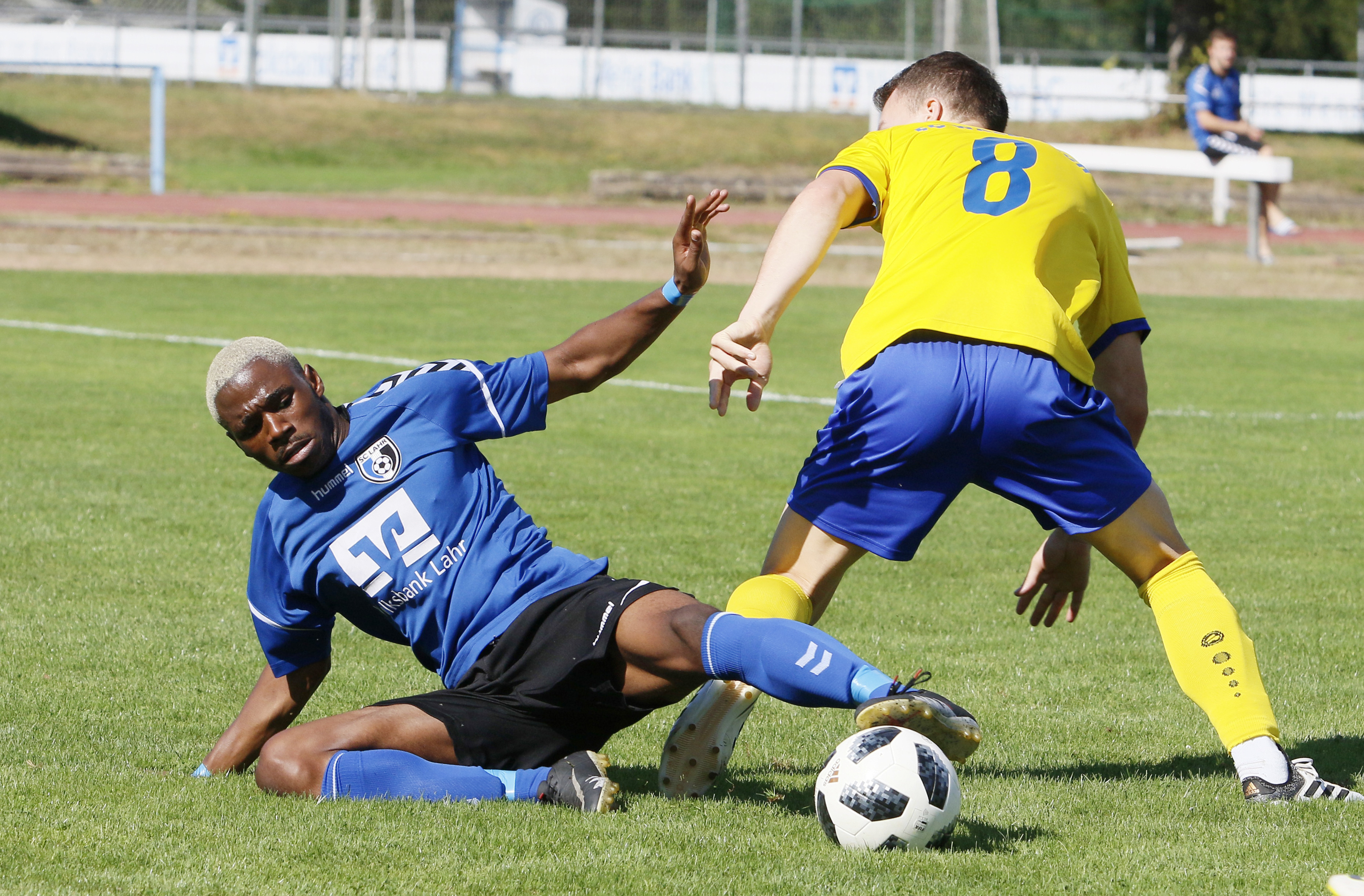 Alles kämpfen half nichts: Der SC Lahr verlor das Spiel beim Freiburger FC mit 1:3.