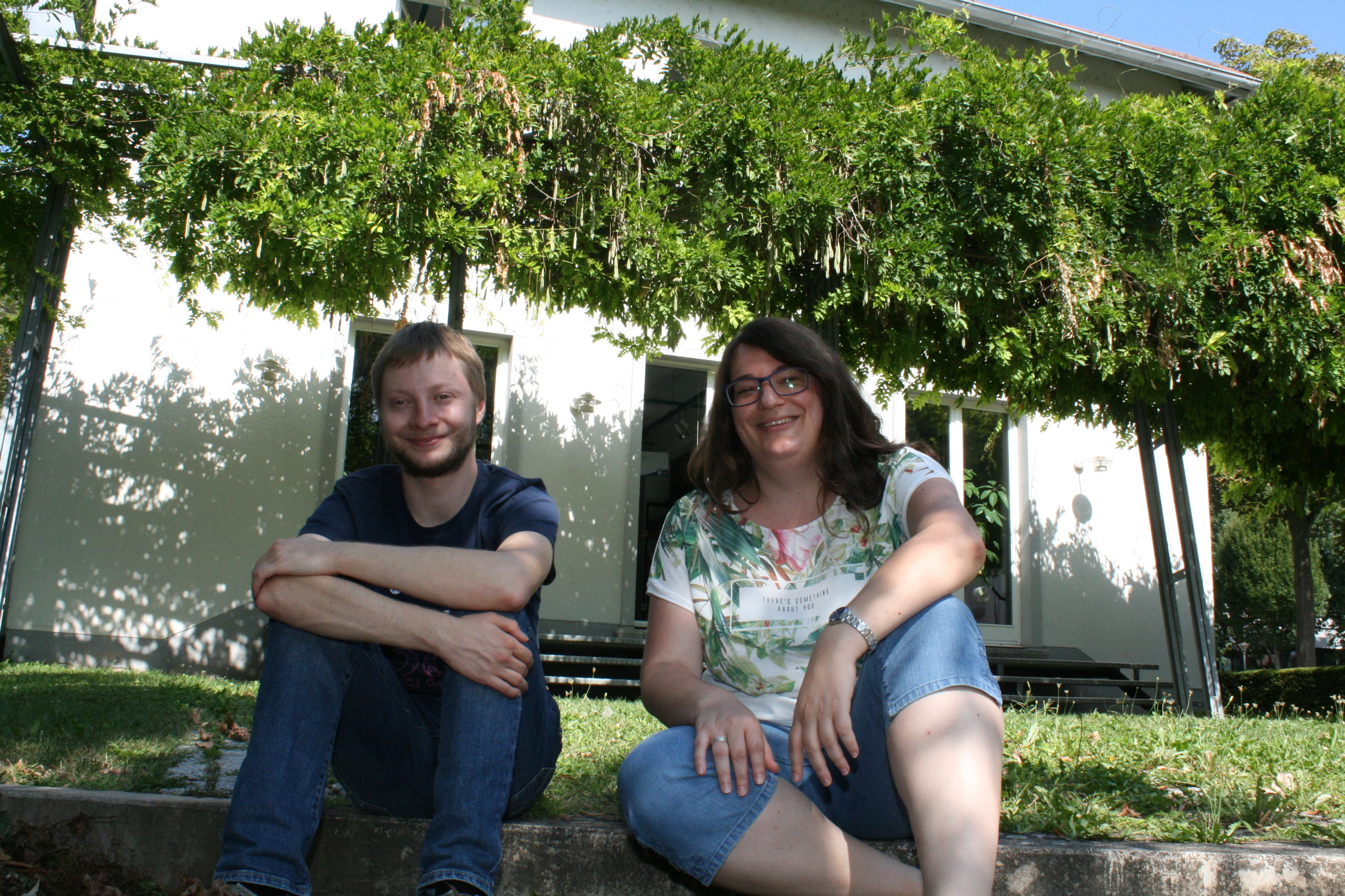 Hannes Britz und Fabiane Luz leiten seit April gemeinsam die Mediathek in Kehl.