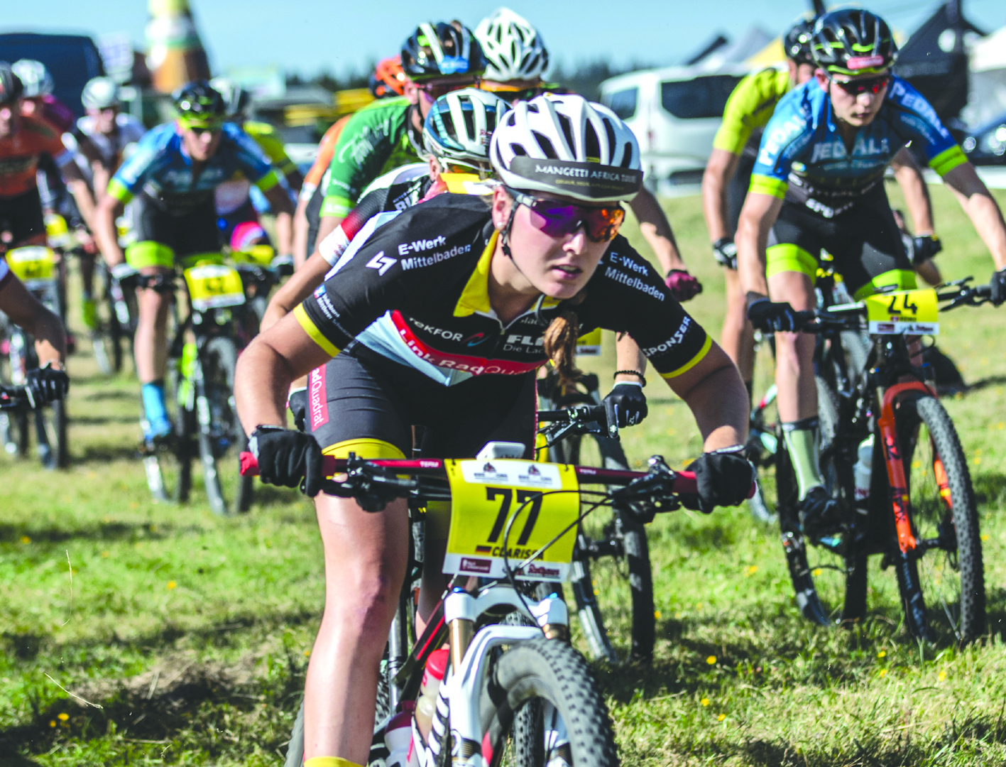 Clarissa Mai verabschiedet sich mit einem starken Ergebnis beim Rothaus Bike Giro aus der Rennsaison 2018.