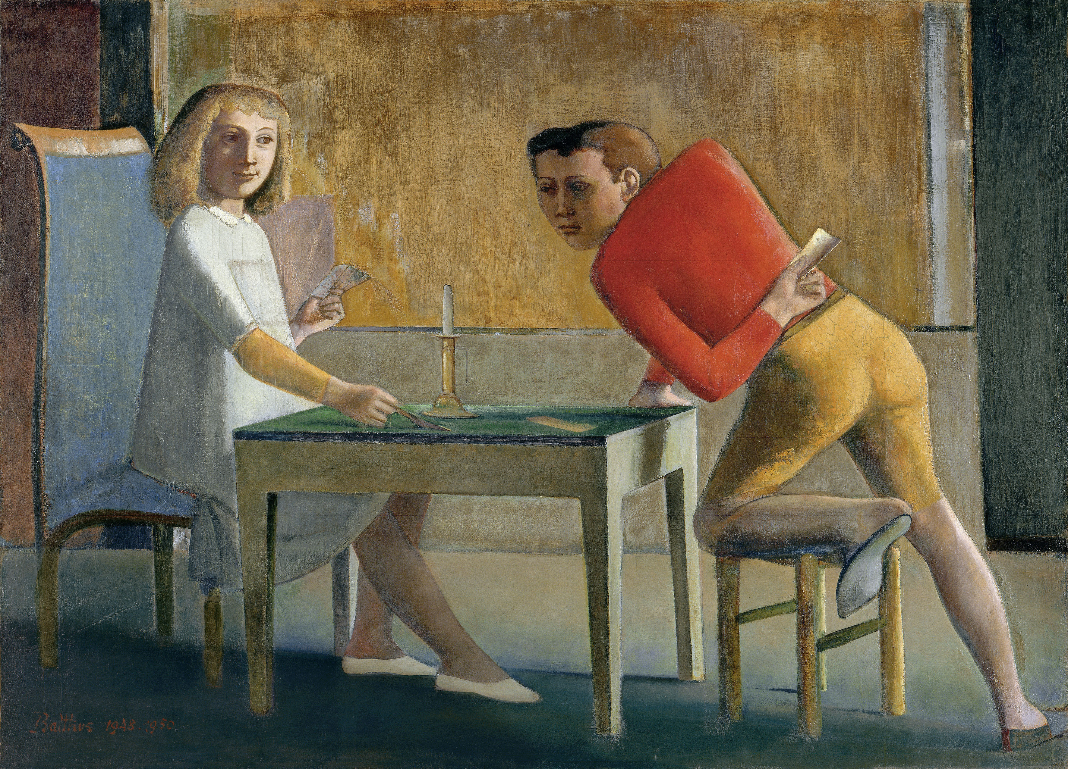 Balthus, La Partie de Cartes