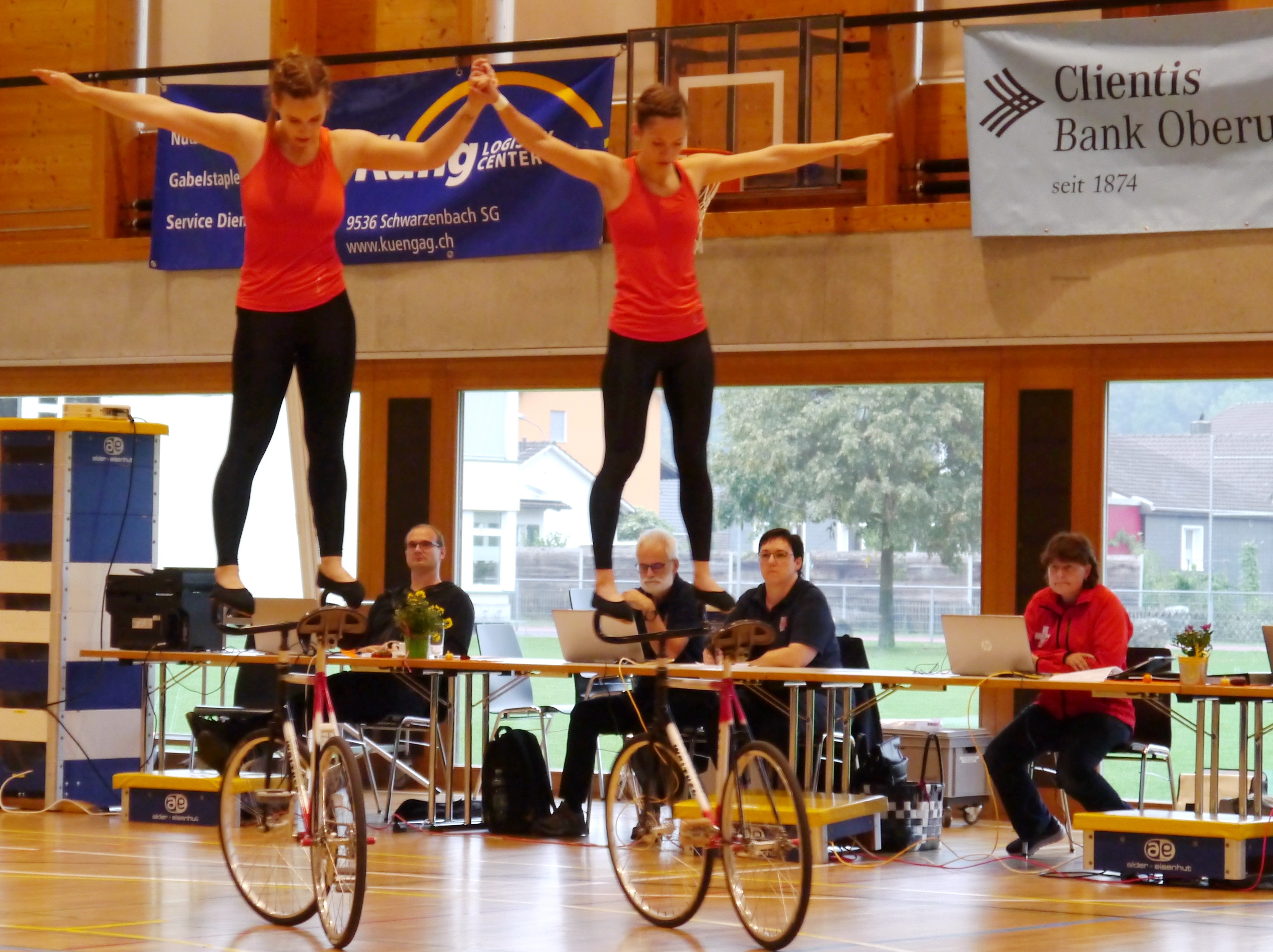 Beim Swiss-Austria Masters haben sich Sophie-Marie Nattmann und Caroline Wurth bestens präsentiert.