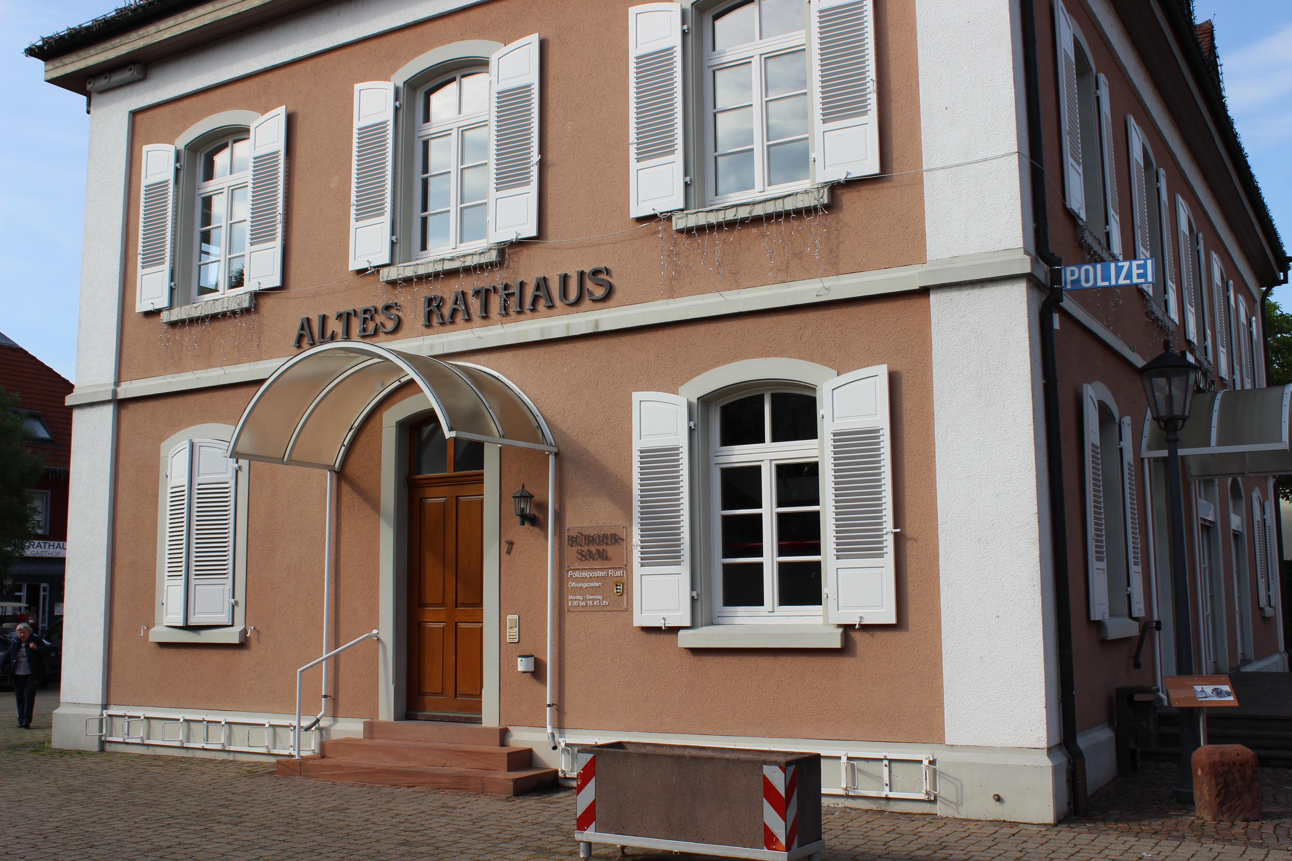 Der Polizeiposten in Rust