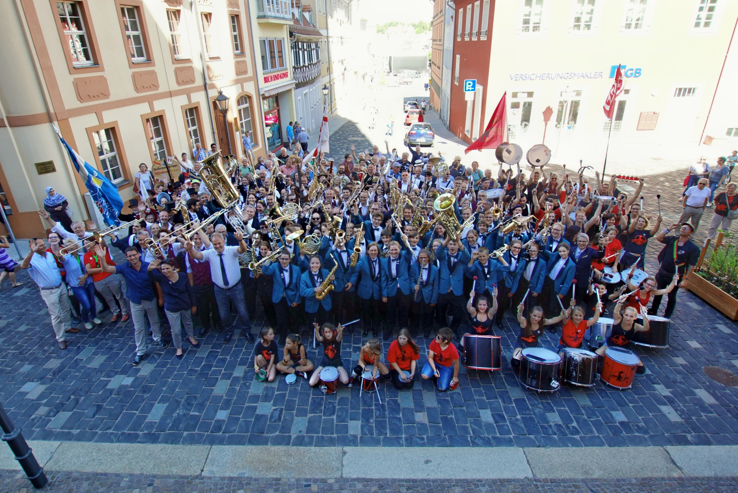 Im Juni wurde der runde Geburtstag der Städtepartnerschaft in Altenburg gefeiert.