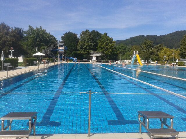 Das Haslacher Freibad hat gegenüber dem Vorjahr, 25.000 mehr Besucher zu verzeichnen.