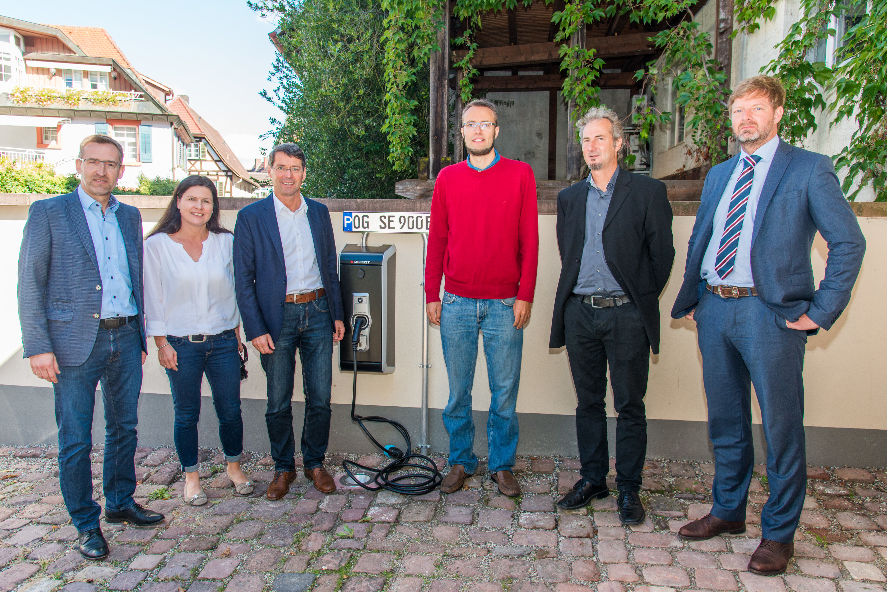 Wolfgang Bumann, Heike Schillinger, Bruno Metz, Jonas Meßmer, Jörg Bold, David Konradi (v. l.)