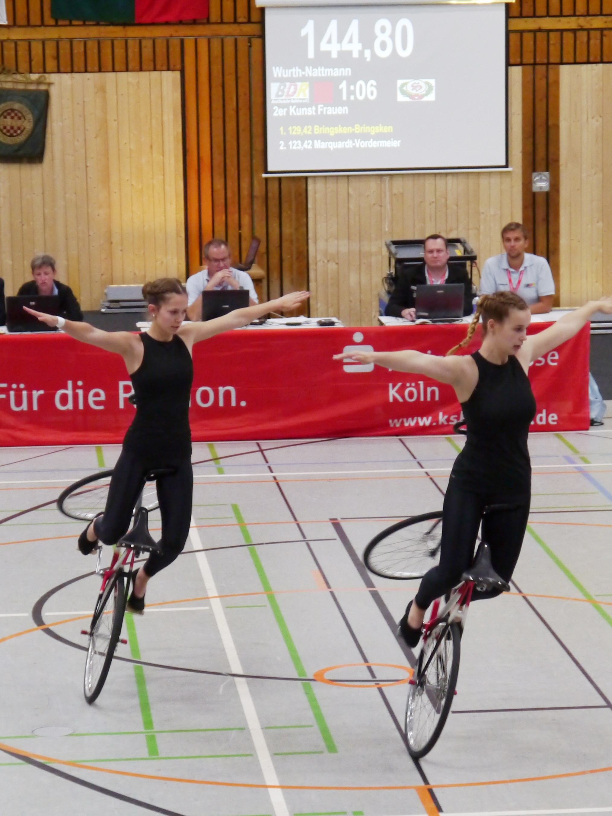 Derzeit in beeindruckender Form: Sophie-Marie Nattmann und Caroline Wurth vom RSV Gutach.
