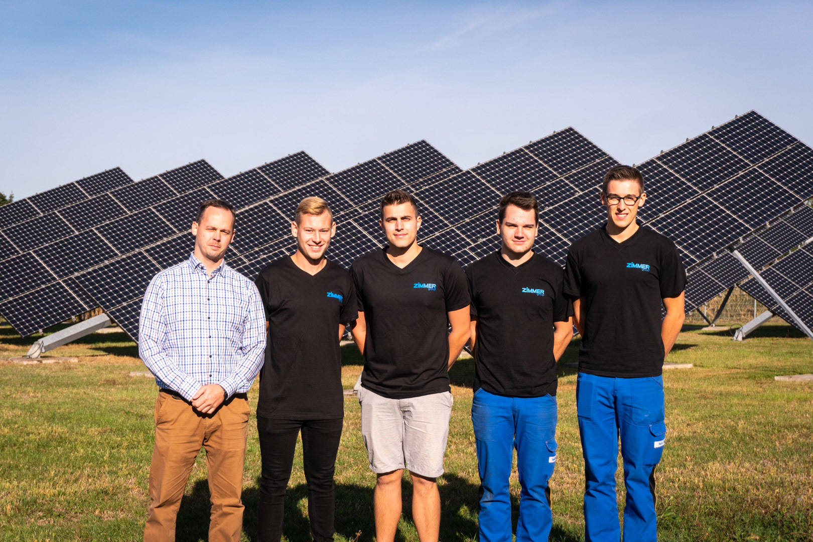 Ideenlieferanten (v. l.): Michael Fischer, Dennis Schuler, Daniel Schlöter, Tobias Basler, Marco Falk – es fehlt Sidney Hahn