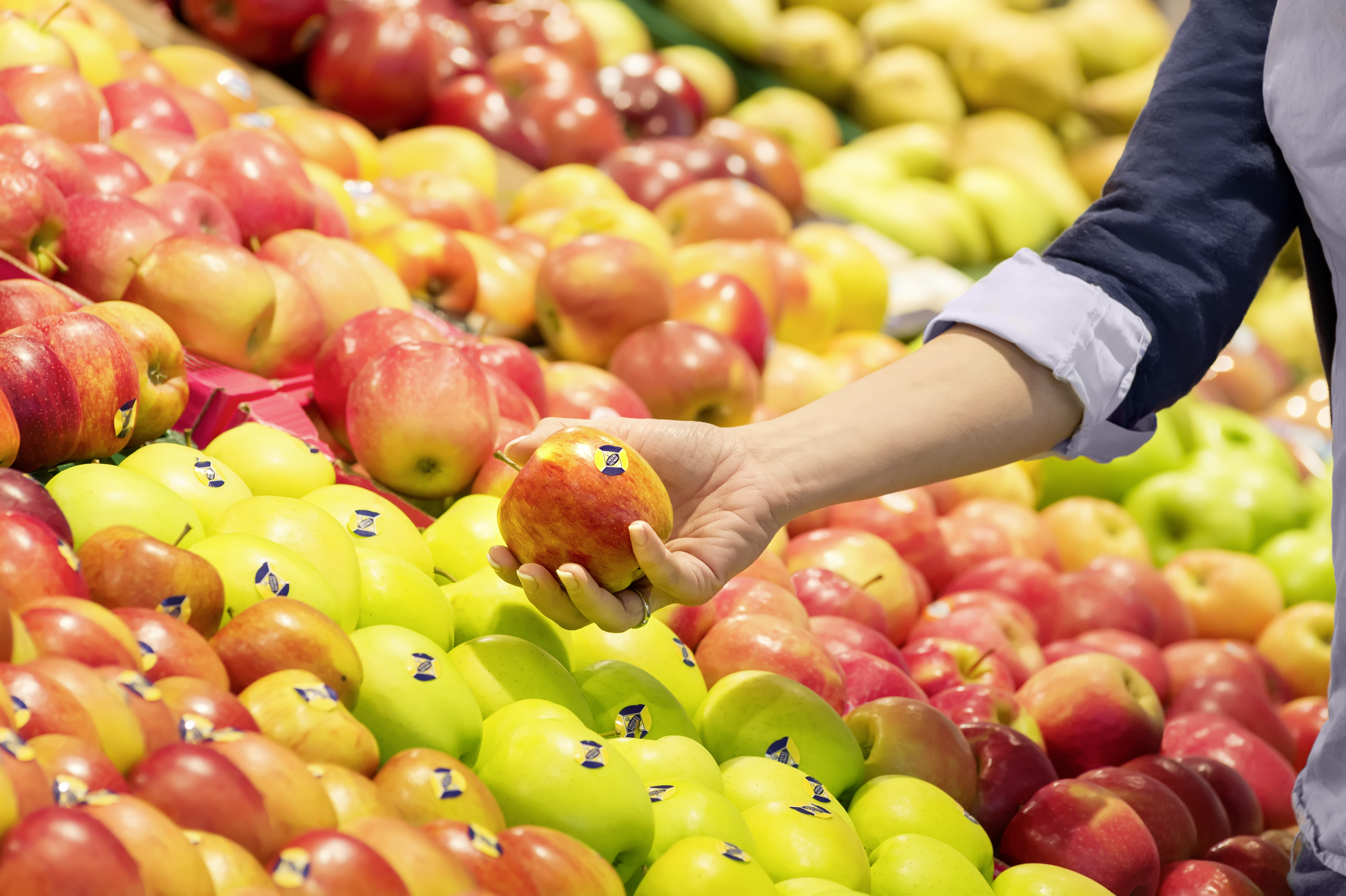 Obst aus der Region hat kurze Transportwege.