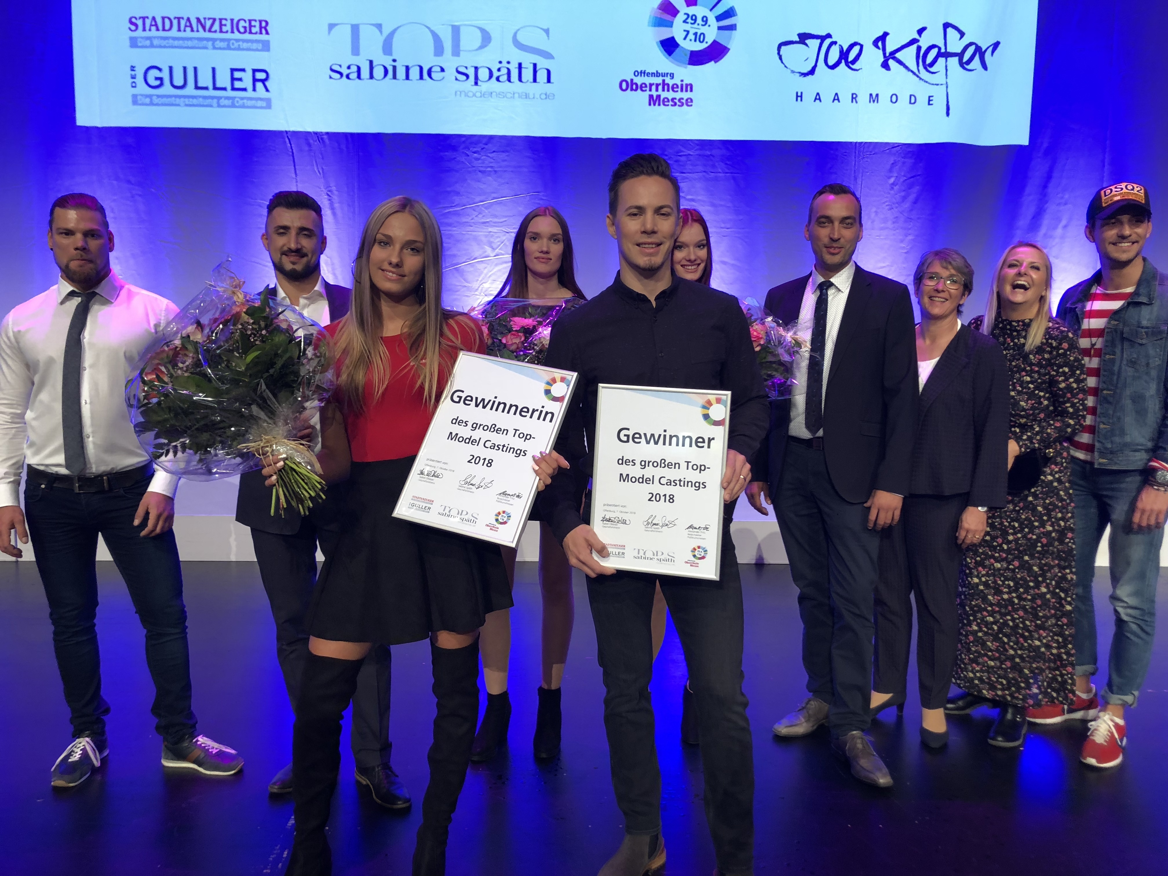 Sieger 2018 auf der Oberrhein Messe: Oliwia und Andrey