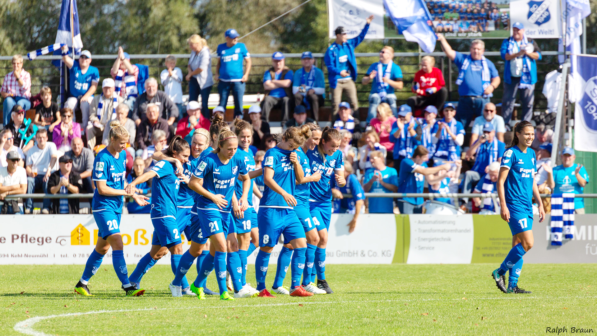 Beim punktlosen 1. FFC Frankfurt sollten die Sander Frauen auch heute Nachmittag wieder jubeln können.