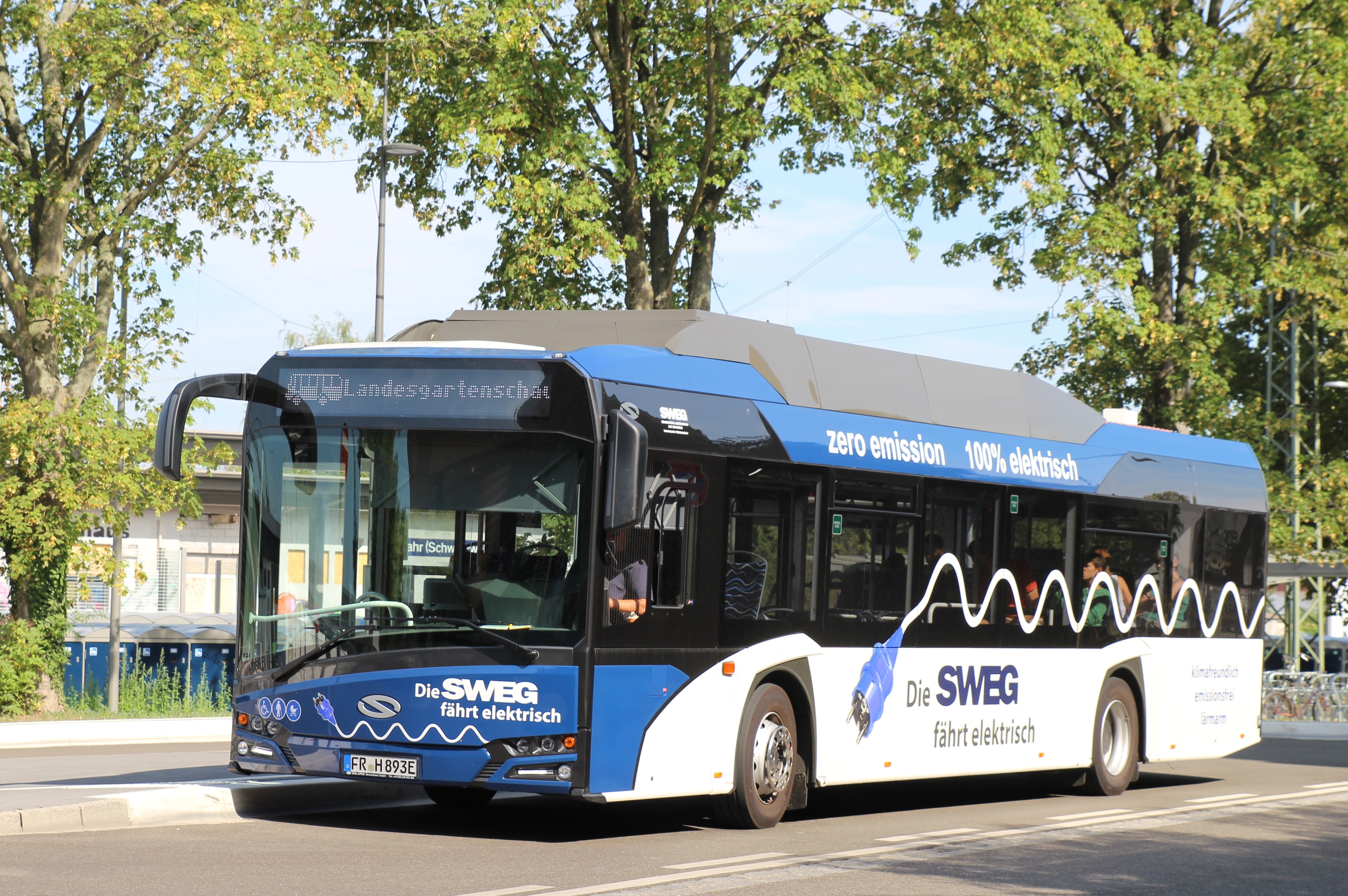 Seit April war der Elektrobus in Lahr im Einsatz.
