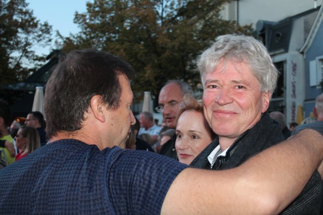 Landtagsabgeordneter Thomas Marwein und Dr. Harald Rau | Foto: gro