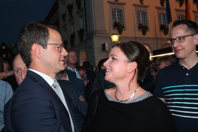 Ein intensiver Blick zwischen den Ehepartnern | Foto: gro