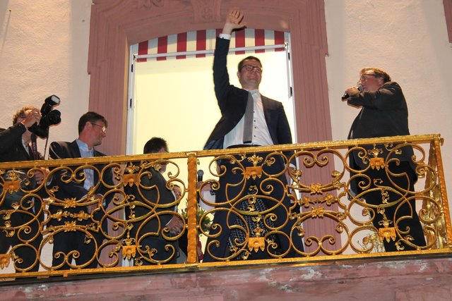 Dankeschön an die Wähler | Foto: gro