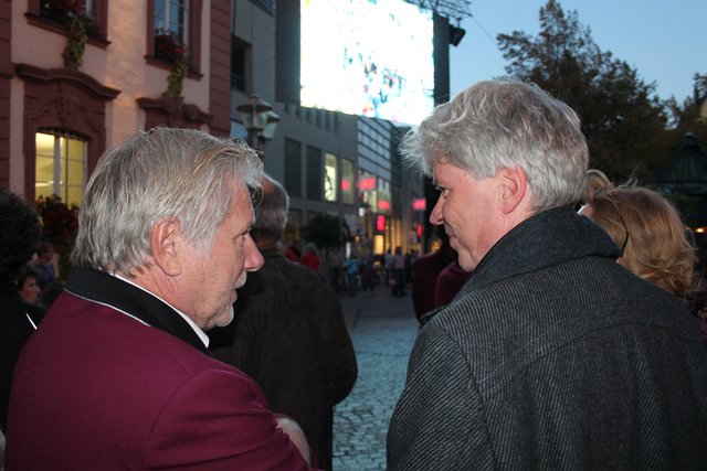Jess Haberer, Stadtkapelle, und Dr. Harald Rau | Foto: gro