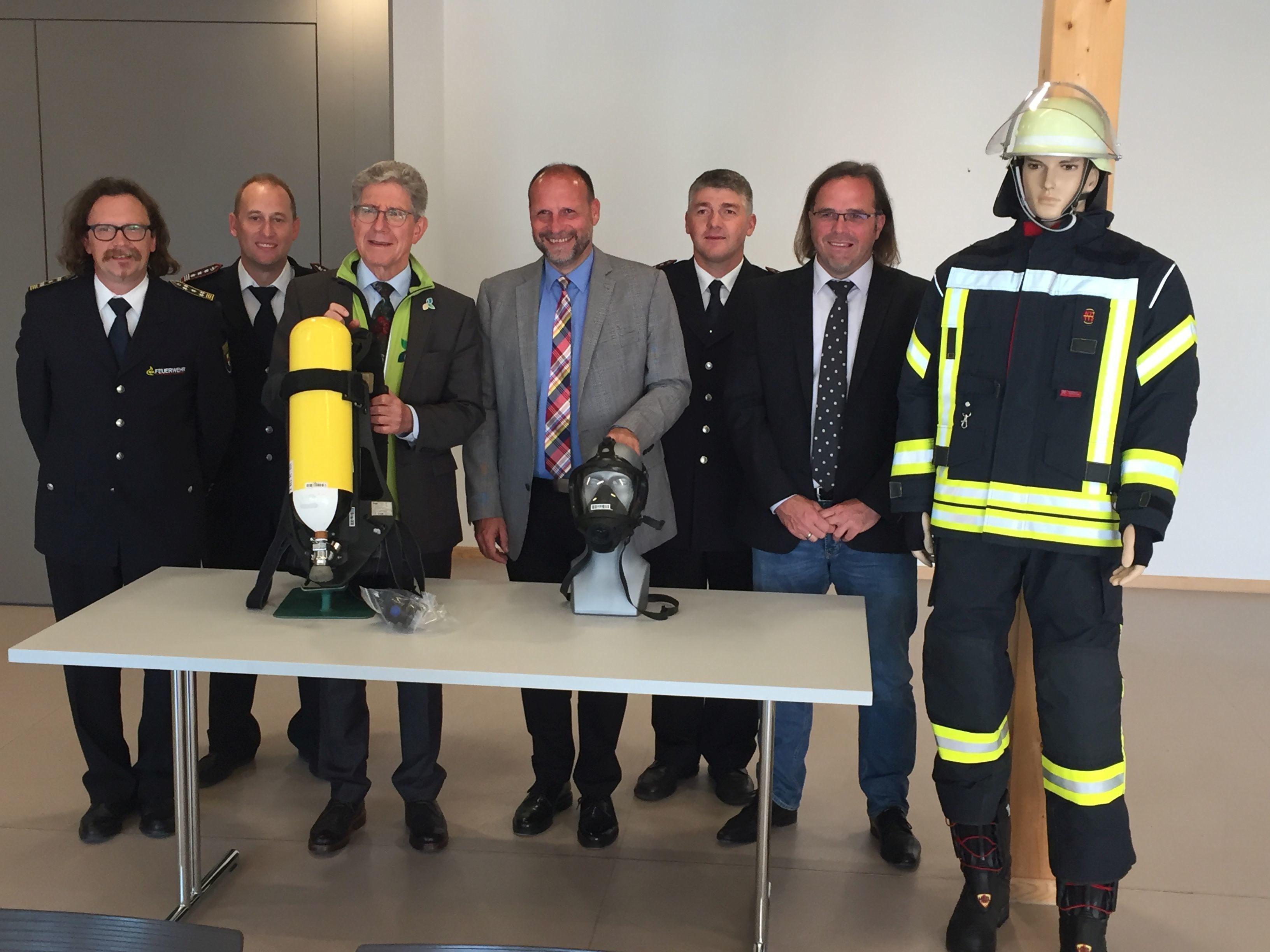 Thomas Happersberger, Bernd Leppert, Wolfgang G. Müller, Wolfgang Brucker, Achim Zehnle und Carsten Gabbert (v. l.)