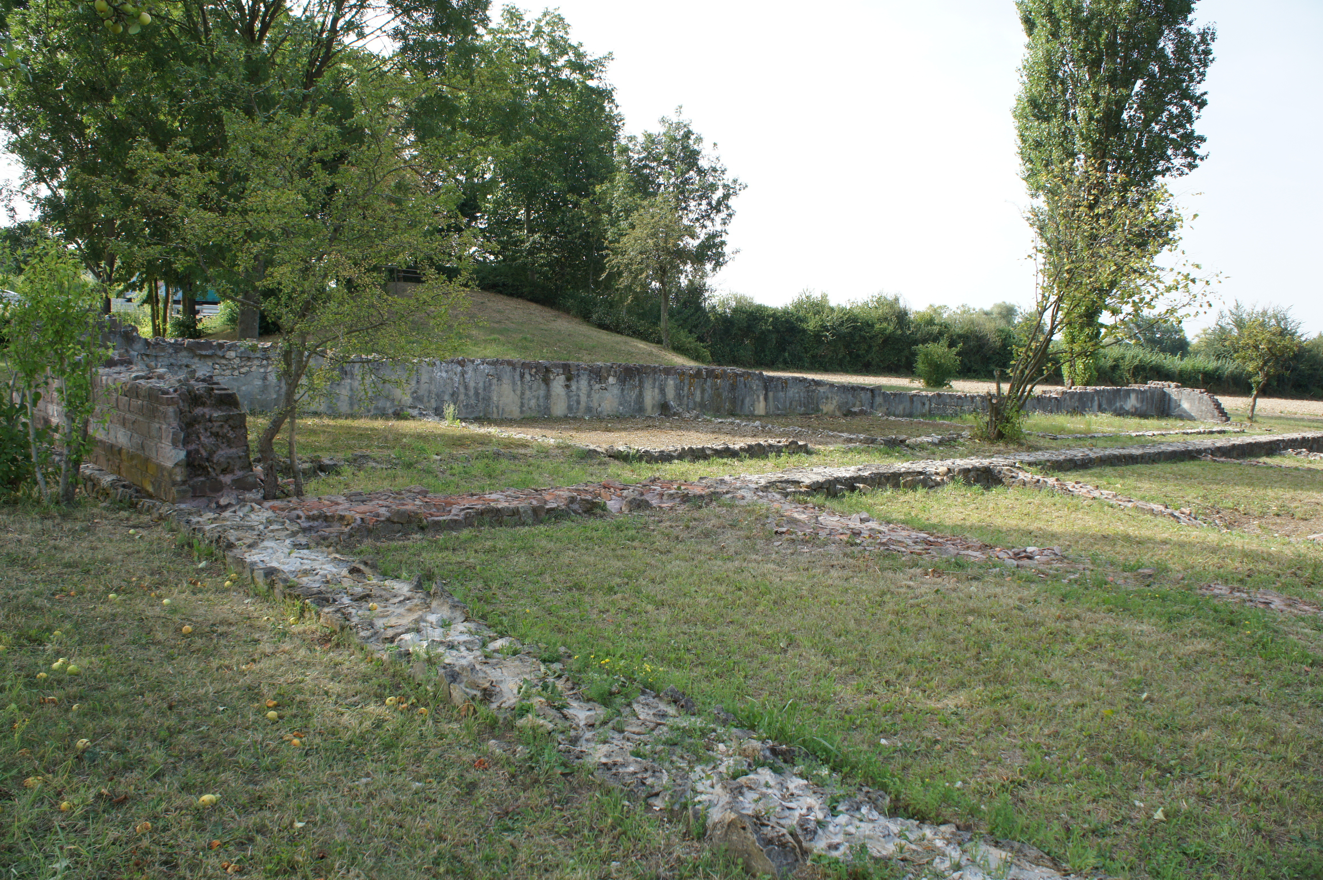 Die Reste einer römischen Straßenstation wurden in den 1970er-Jahren in Niederschopfheim entdeckt und ausgegraben.