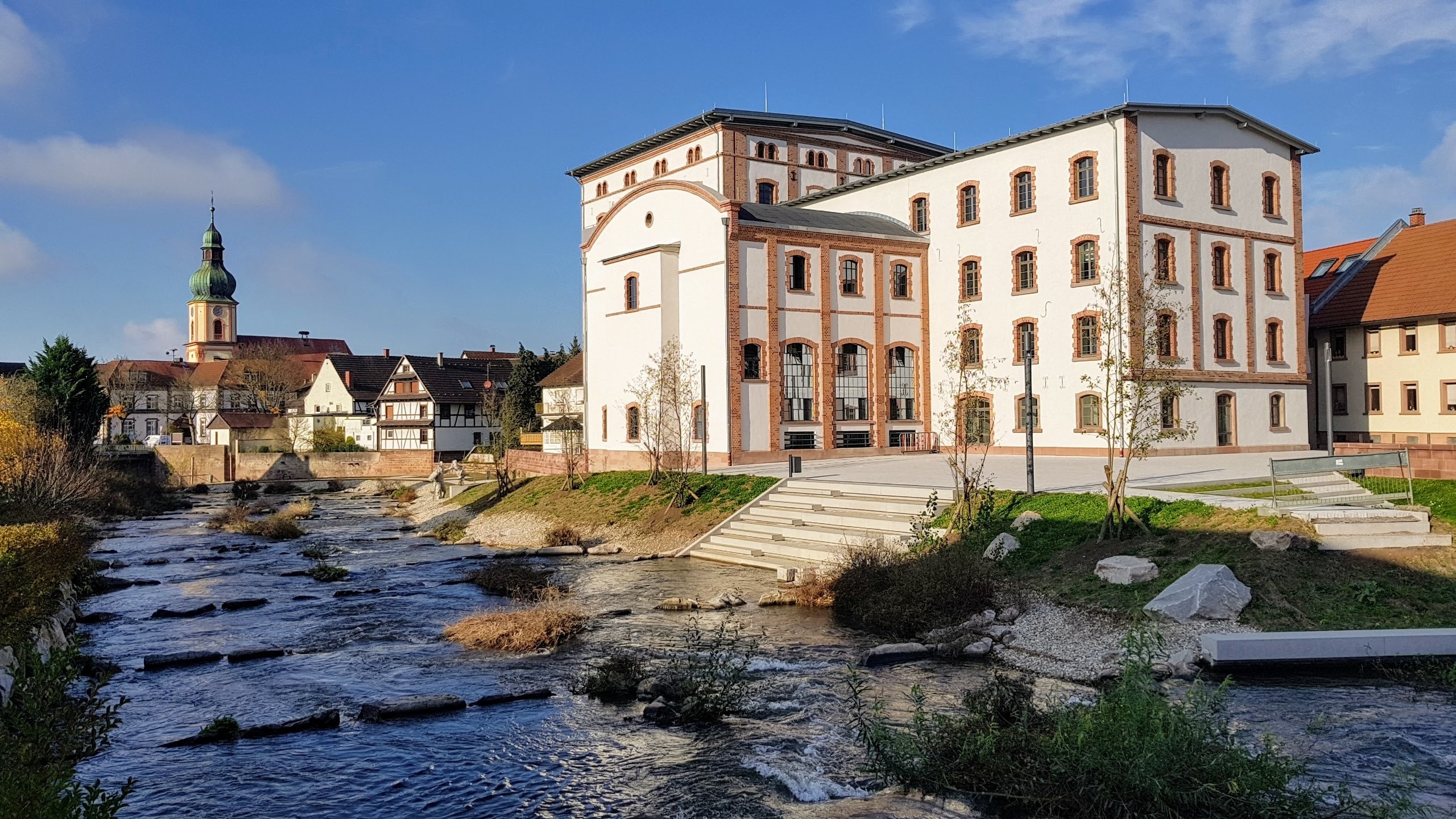 Die Lage an der Kinzig