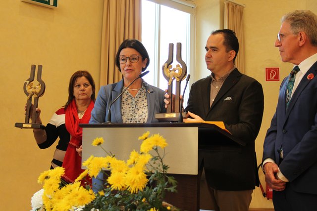 Miniatur von der Skulptur, die Lahr von der Partnerstadt in Costa Rica bekommen wird. | Foto: Glaser