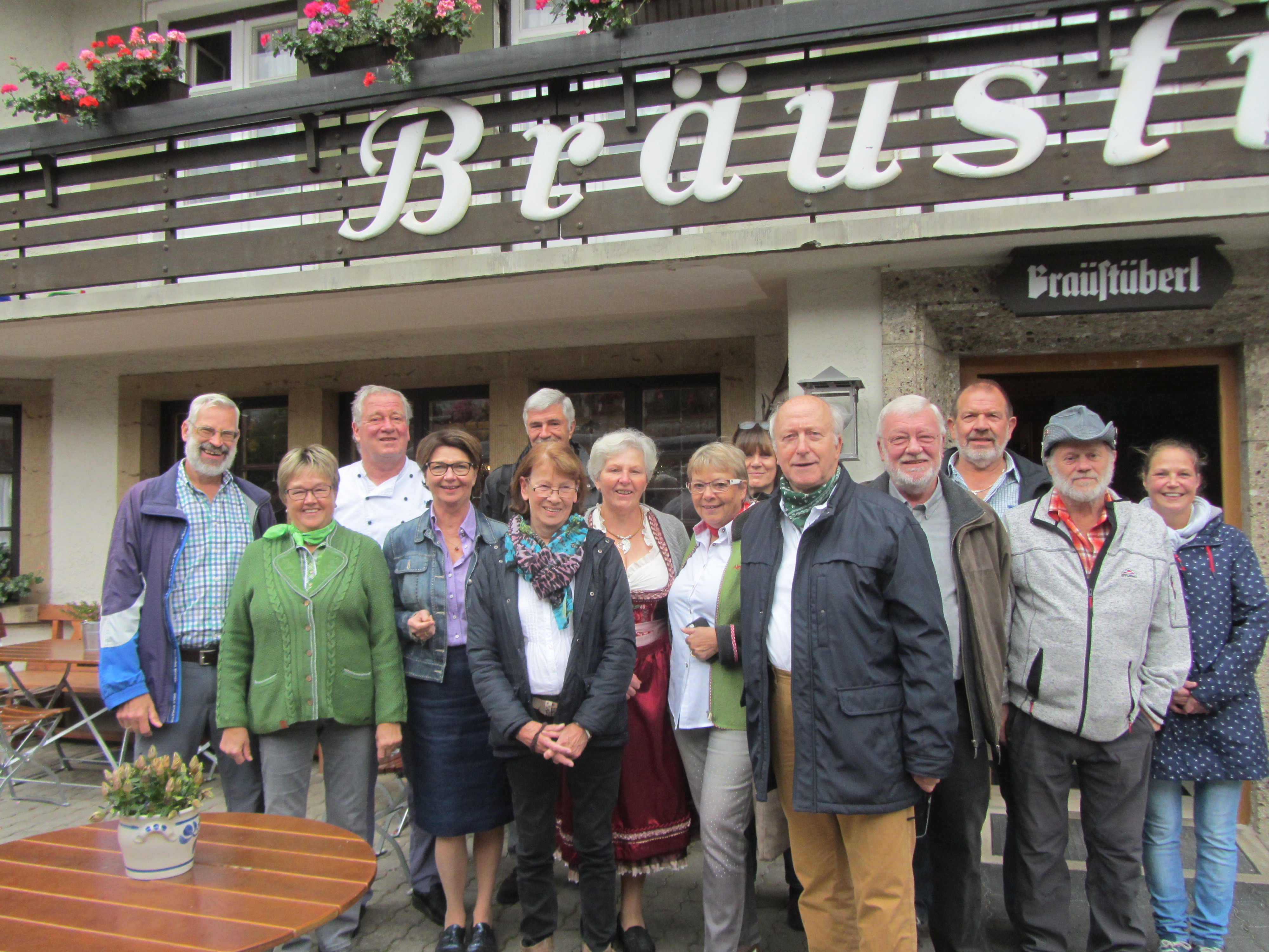 Der Gutacher Jahrgang 1952 zu Besuch in Bayrisch Zell.