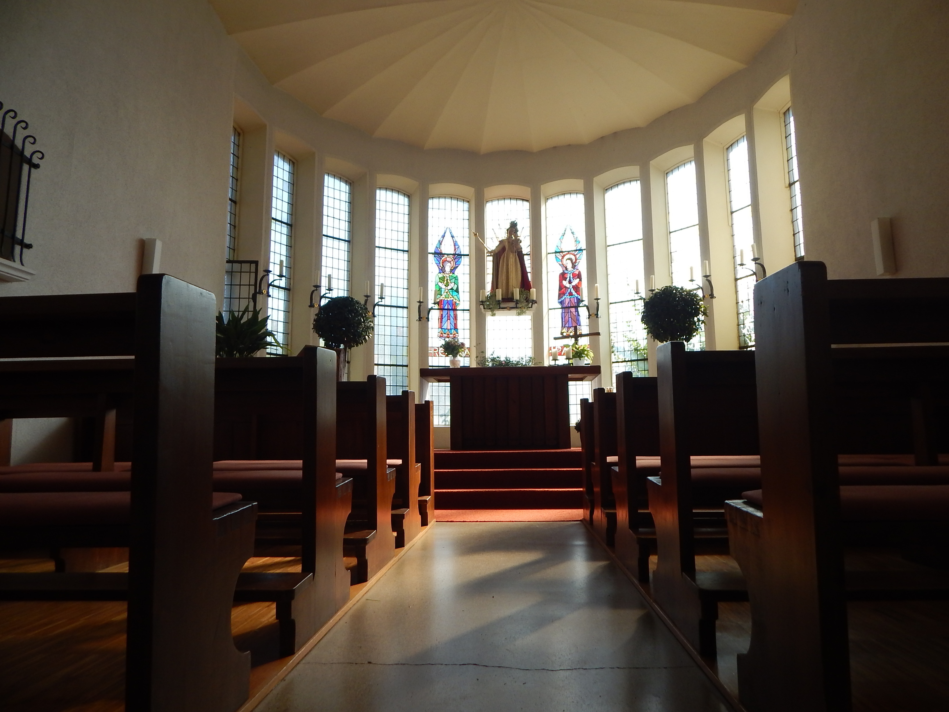 Die kleine Kapelle Maria Frieden auf dem Hohbühl hoch über Kippenheim ist heute ein beliebter Ort für Trauungen.
