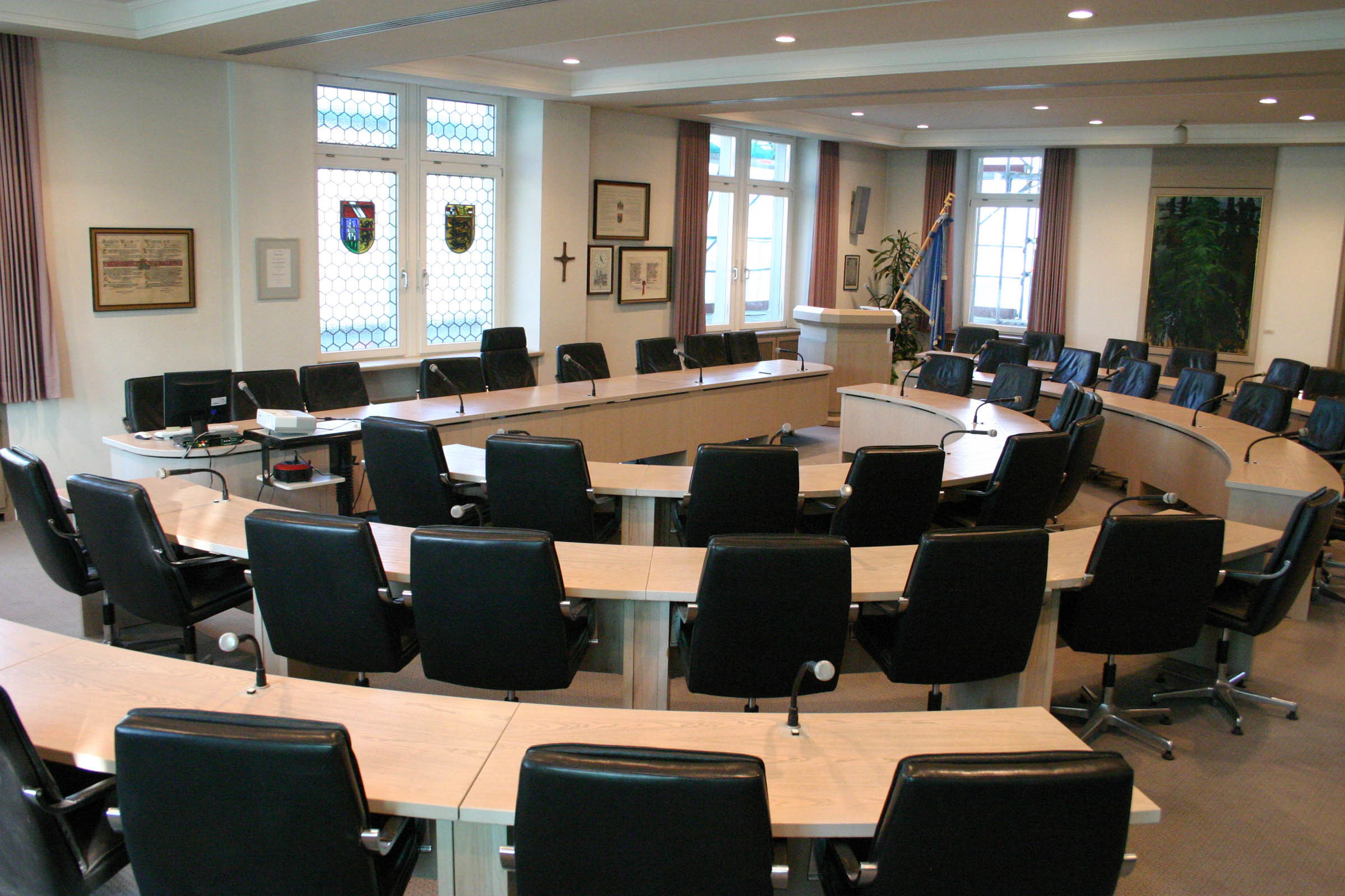 Zur Kommunalwahl am 26. Mai 2019 entscheidet sich, wer im Ratssaal der Stadt Oberkirch Platz nehmen wird.