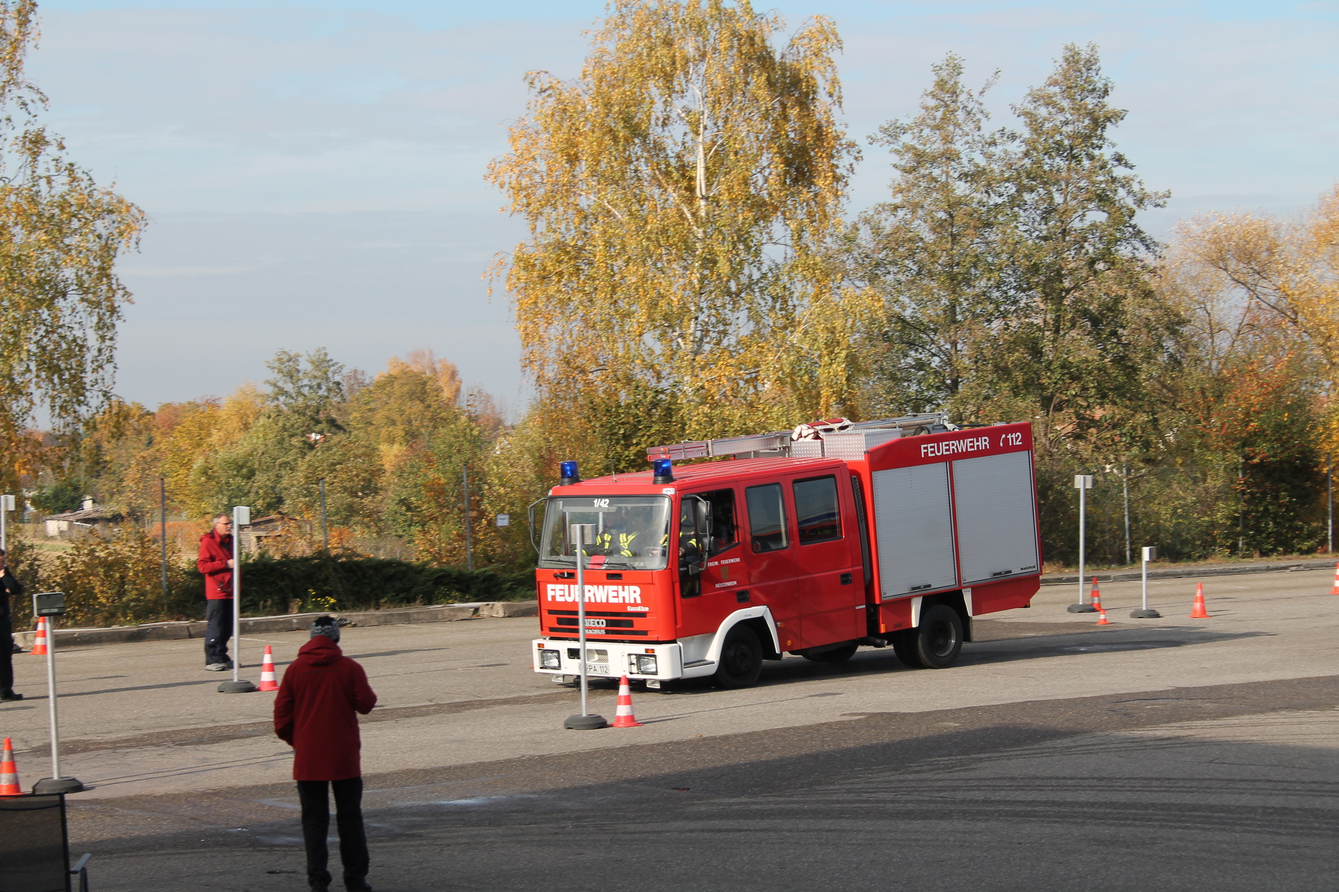Aus voller Fahrt eine Vollbremsung hinzulegen, kostet Überwindung und muss geübt werden.