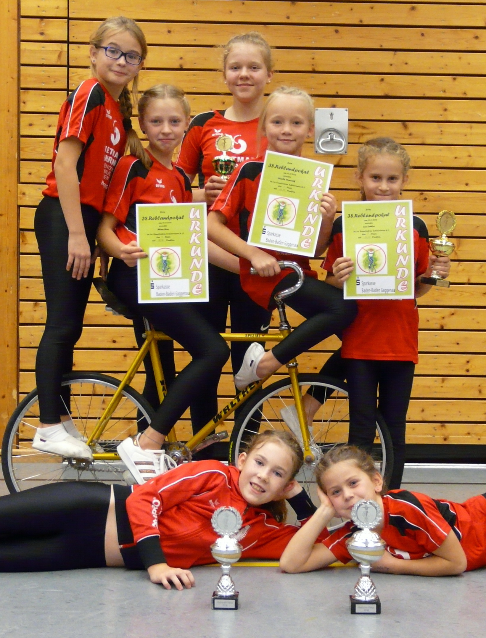 Auch die Jüngsten standen beim Rebland-Pokal häufig auf den Podestplätzen.