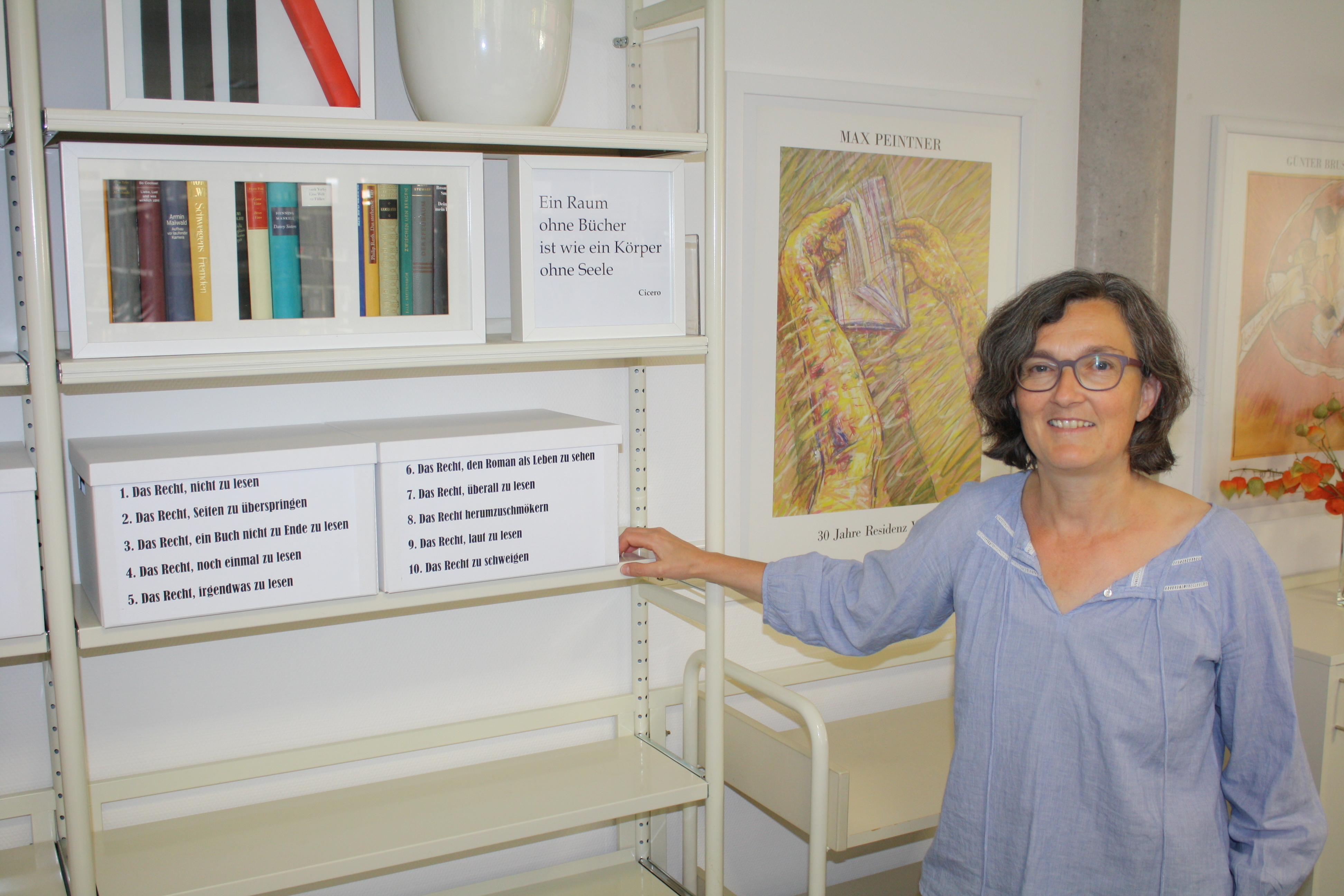 Mathilde Sum leitet die Hausacher Mediathek.
