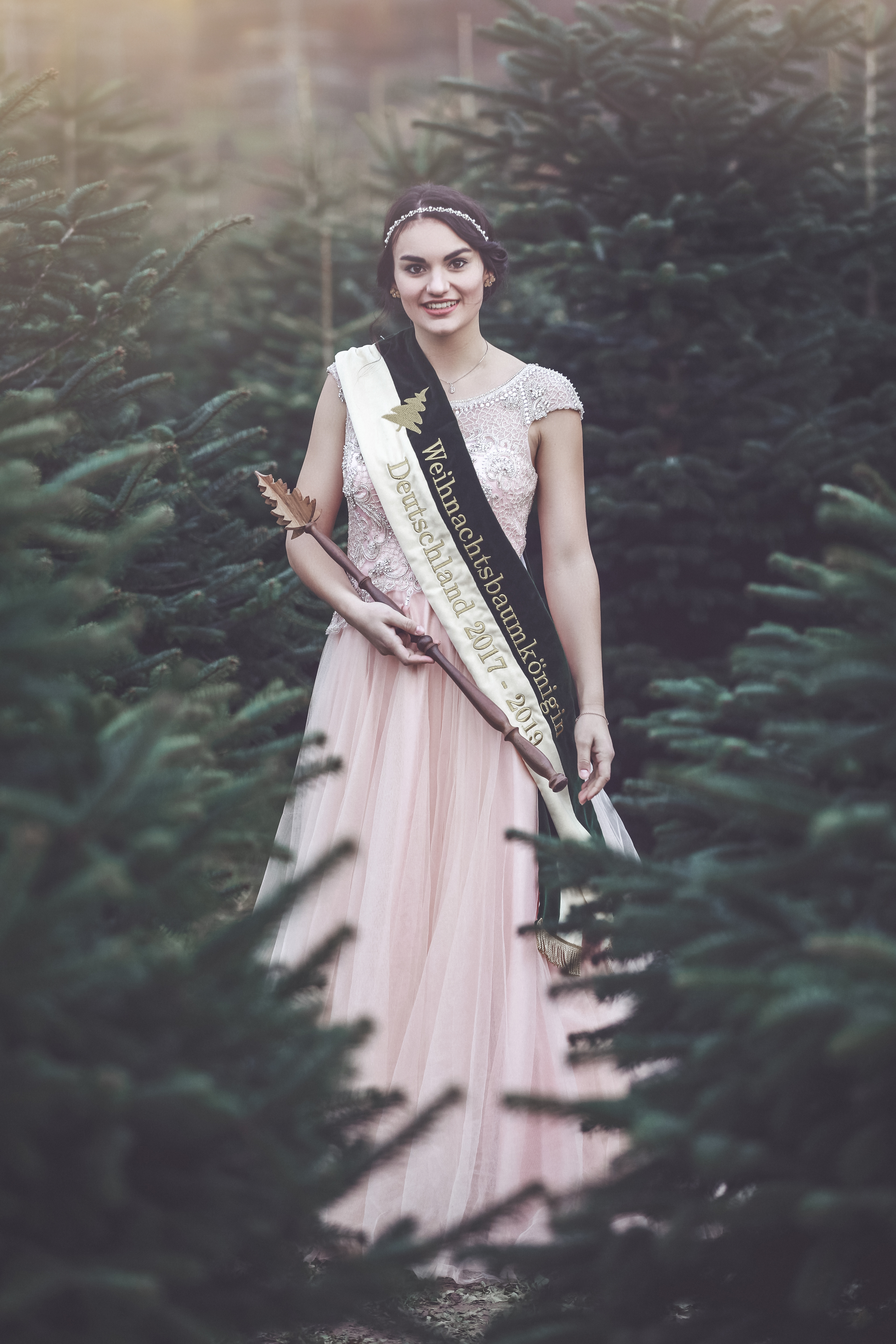 Vanessa Frank weiß viel über Christbäume.