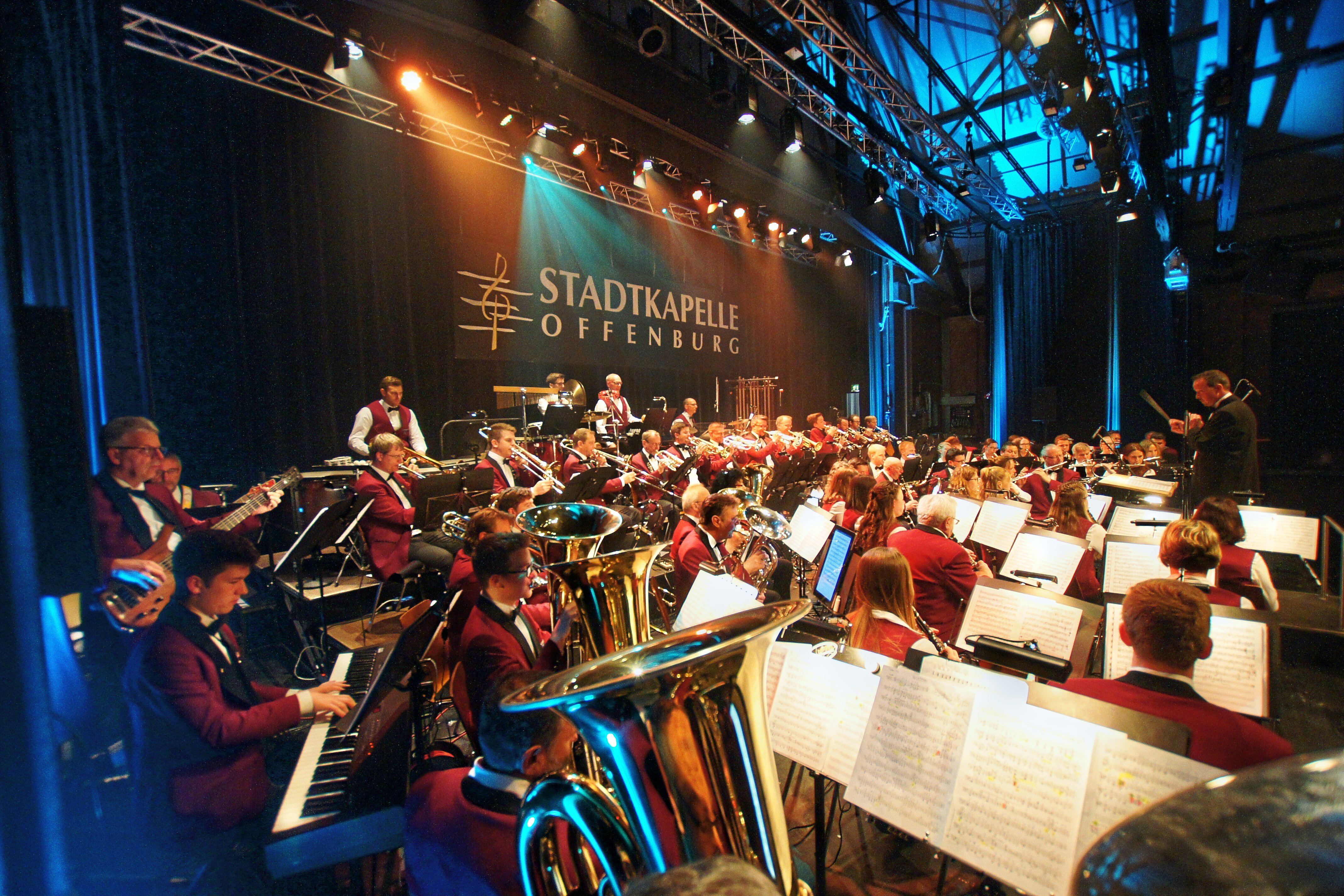 Die Stadtkapelle Offenburg präsentiert beim Gala-Konzert Klassiker und Meilensteine der Musik in der Oberrheinhalle in Offenburg.