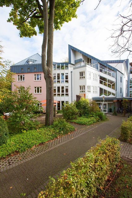 Kurze Wege: Das Elternhaus des Fördervereins liegt direkt neben der Universitäts-Kinderklinik. | Foto: Fotos: Christina Dages