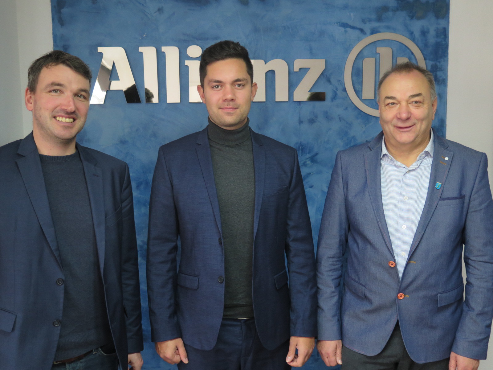 Von links: Thomas Geppert, Argtim Sabanaj, Reinhold Waidele