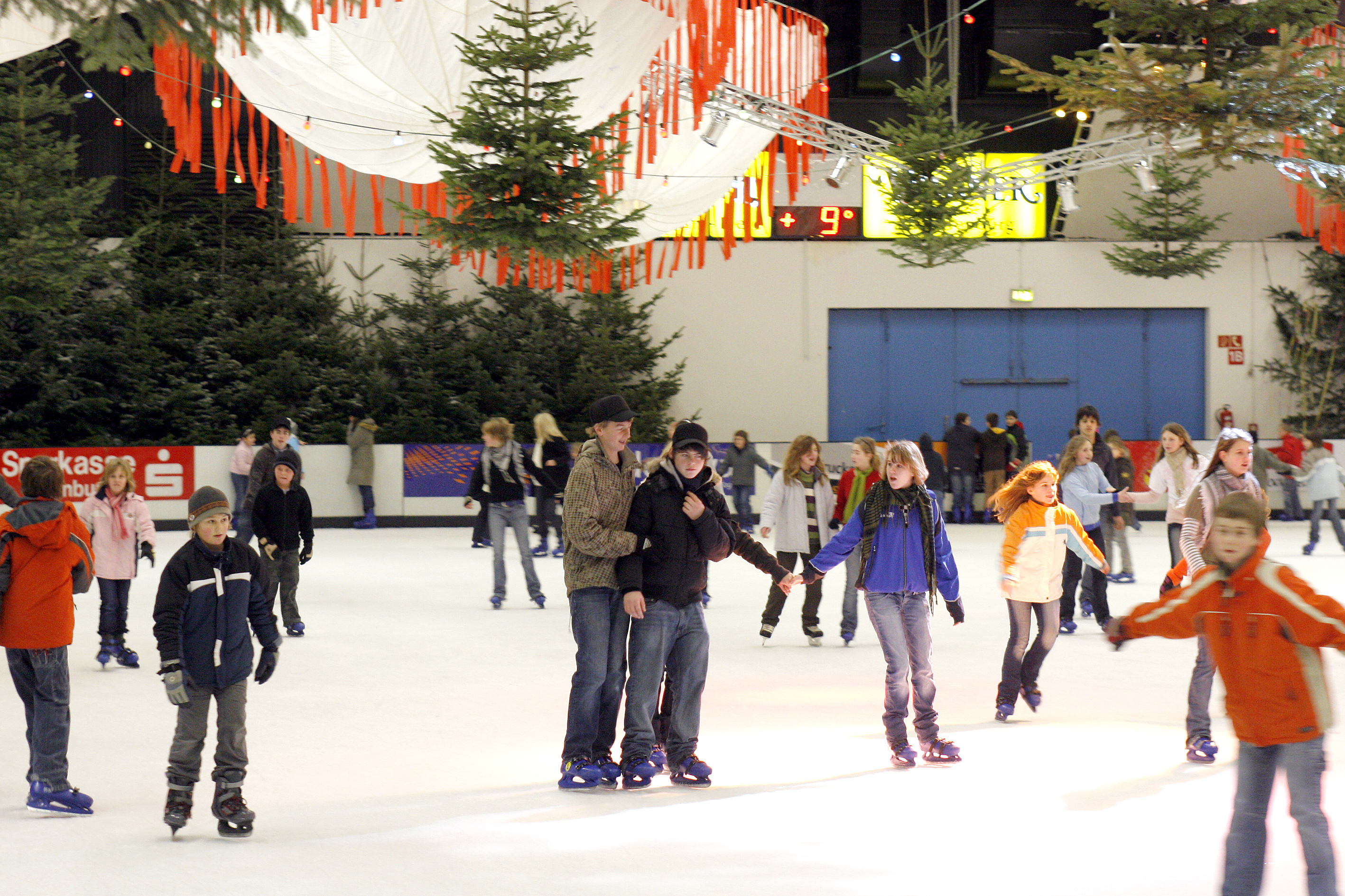 Eiszeit in der Messe Offenburg