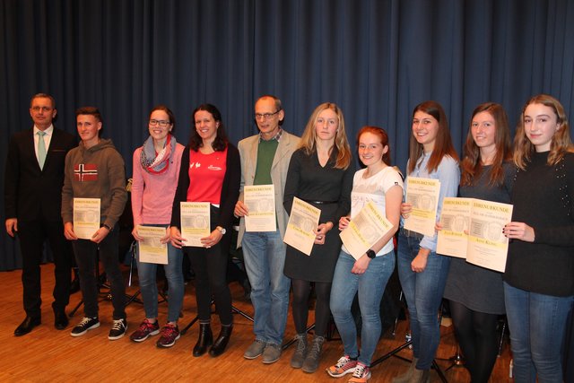 Ehrungen in Zell am Harmersbach | Foto: ag