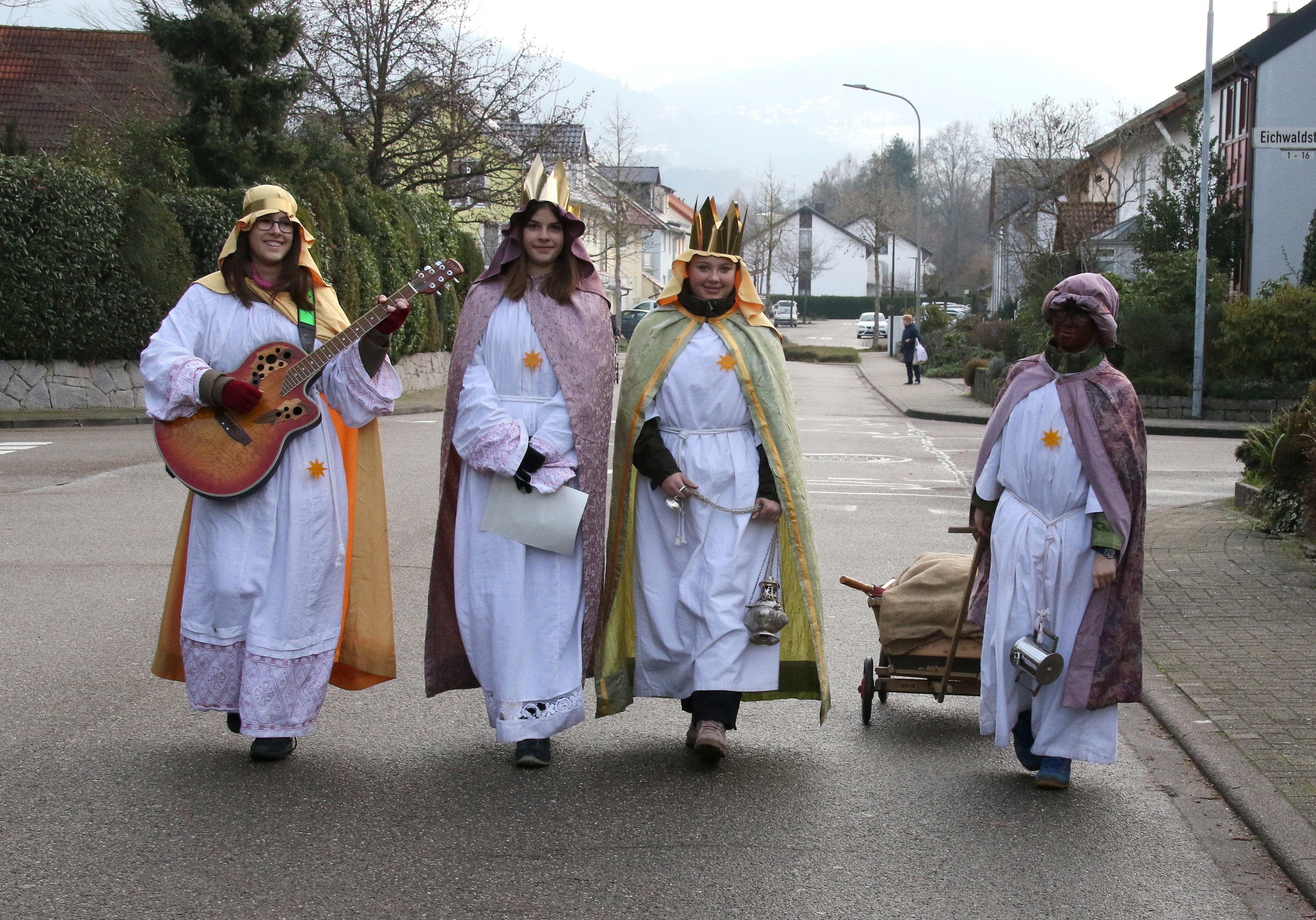 Sternsinger in Sasbach