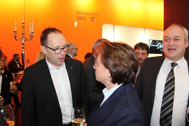 Für Edith Schreiner war es nach 16 Jahren ein entspannte Neujahrsempfang. | Foto: gro