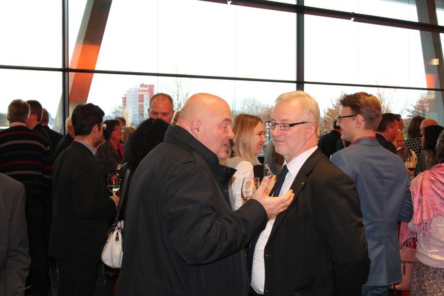 Architekt Jürgen Grossmann und Dr. Erwin Drixler, Stadt Offenburg | Foto: gro