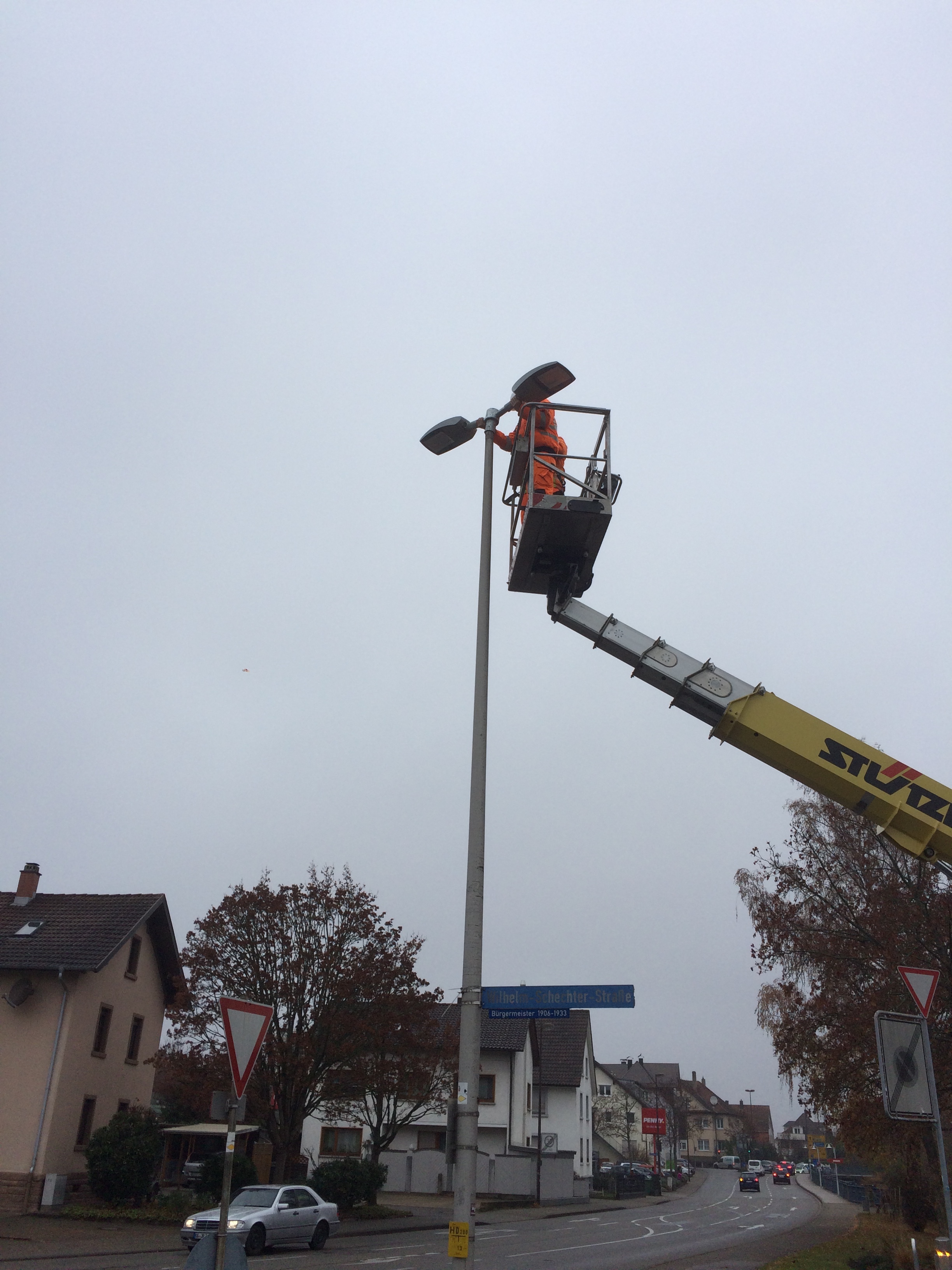 Die Stadtverwaltung in Achern läasst die Straßenbeleuchtung umrüsten.