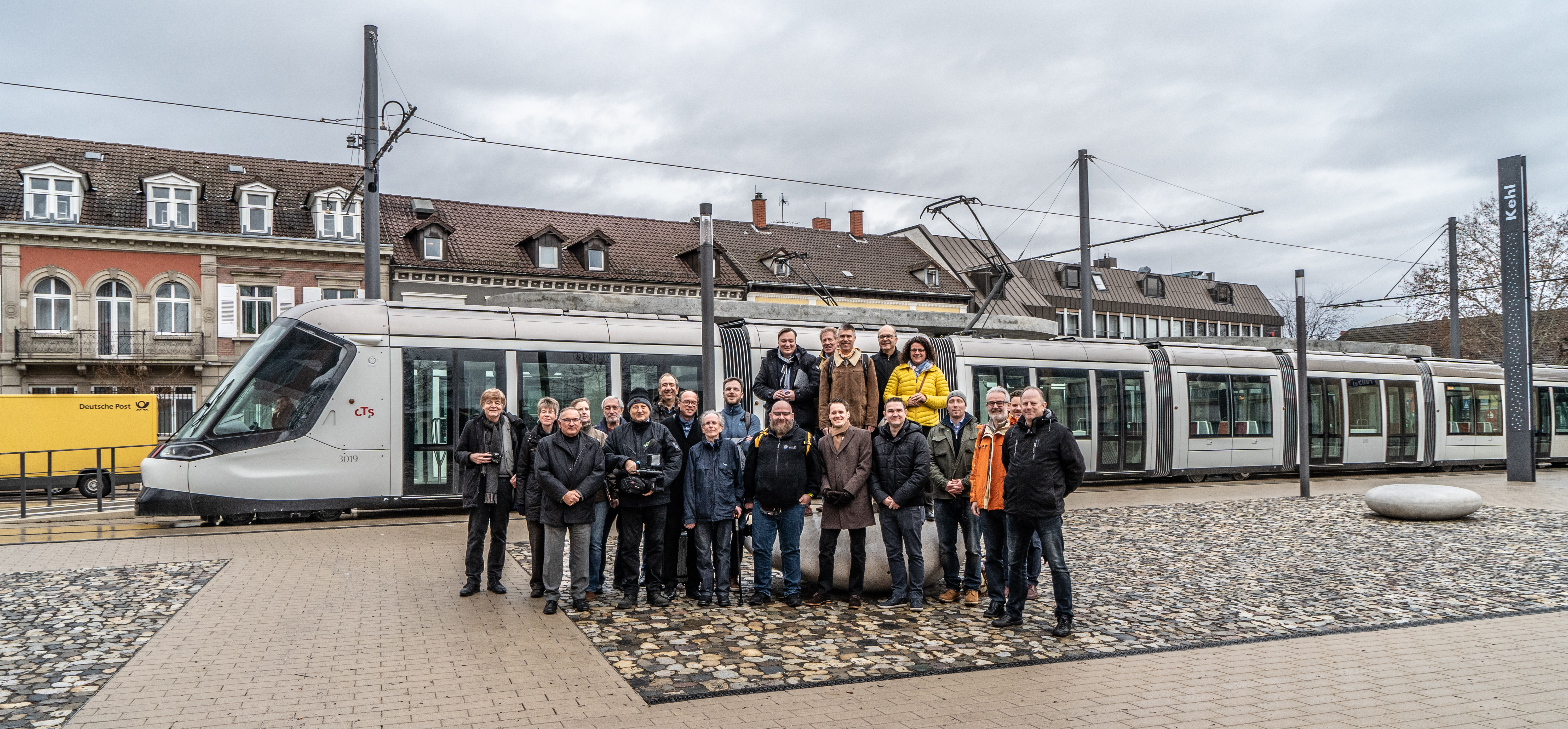 Wegen der Tram: Besuch aus Wiesbaden