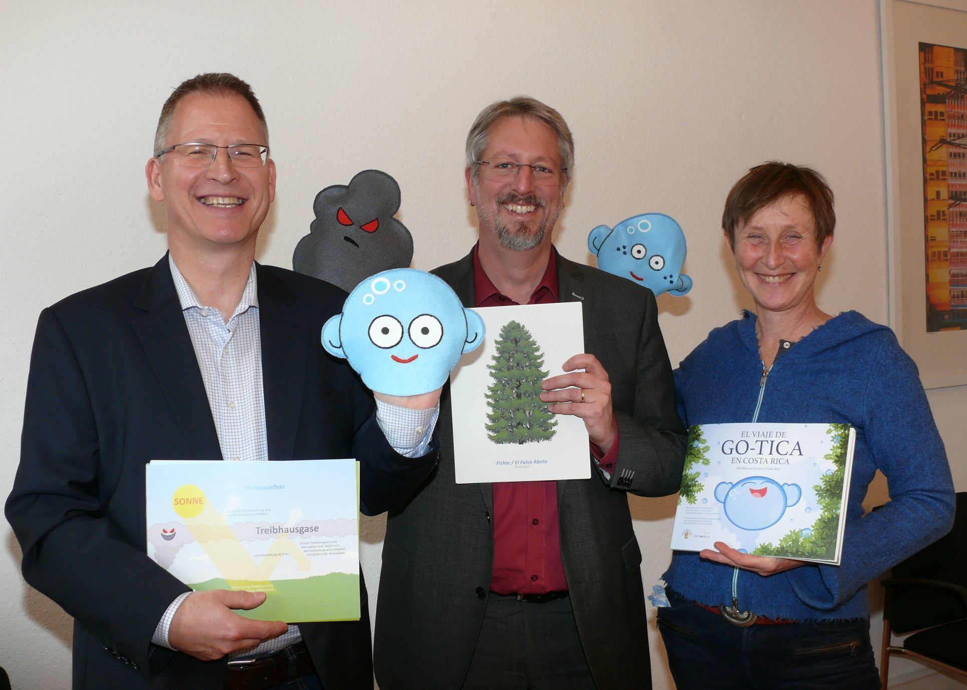Manfred Kaiser, Tilman Petters und Antje Kirsch