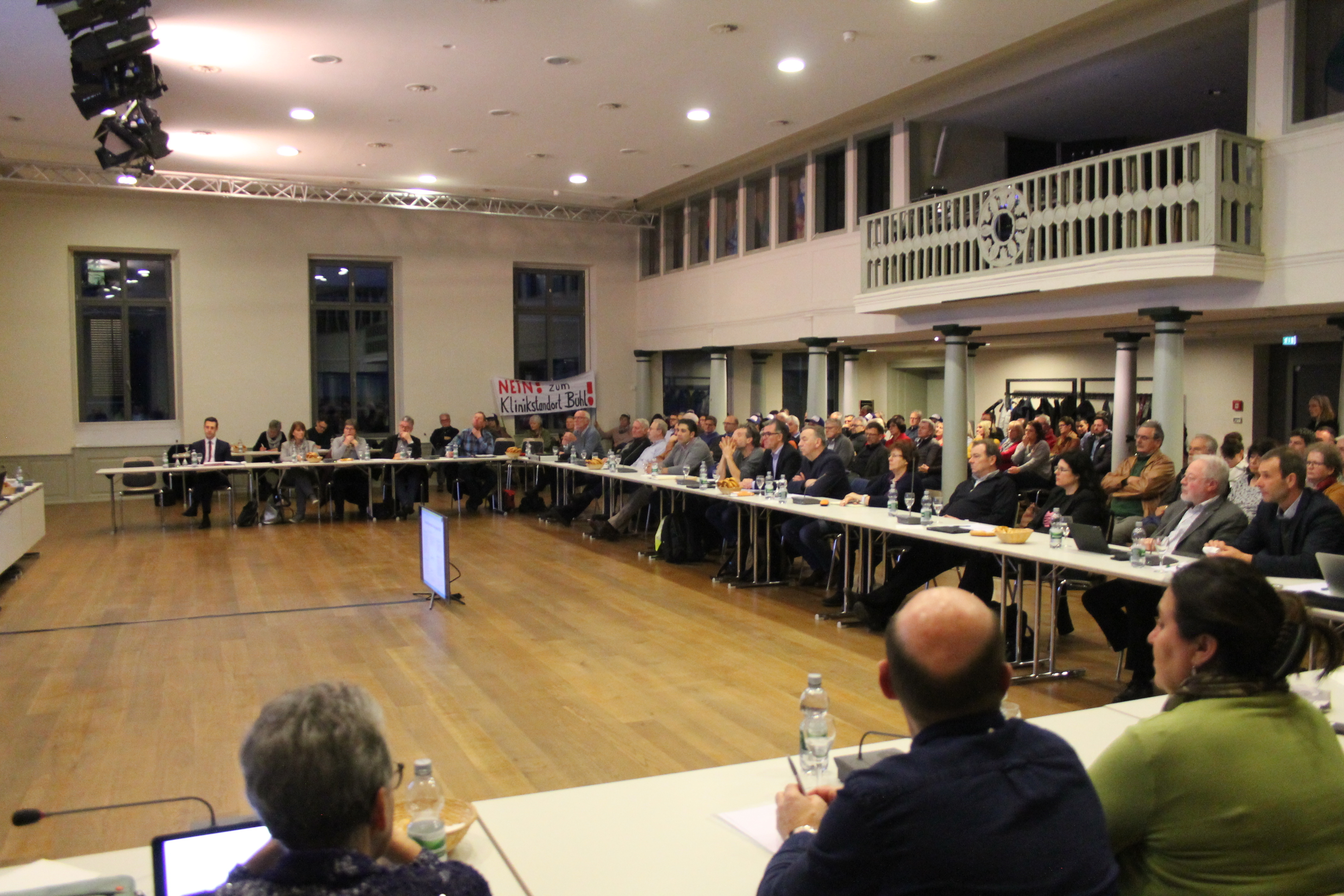 Gut besucht war die Sitzung des Haupt- und Planungsausschusses in Offenburg am Montagabend.