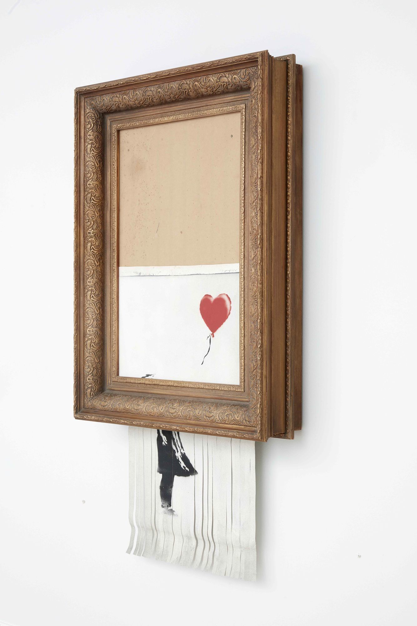 Banksy, "Love is in the Bin"