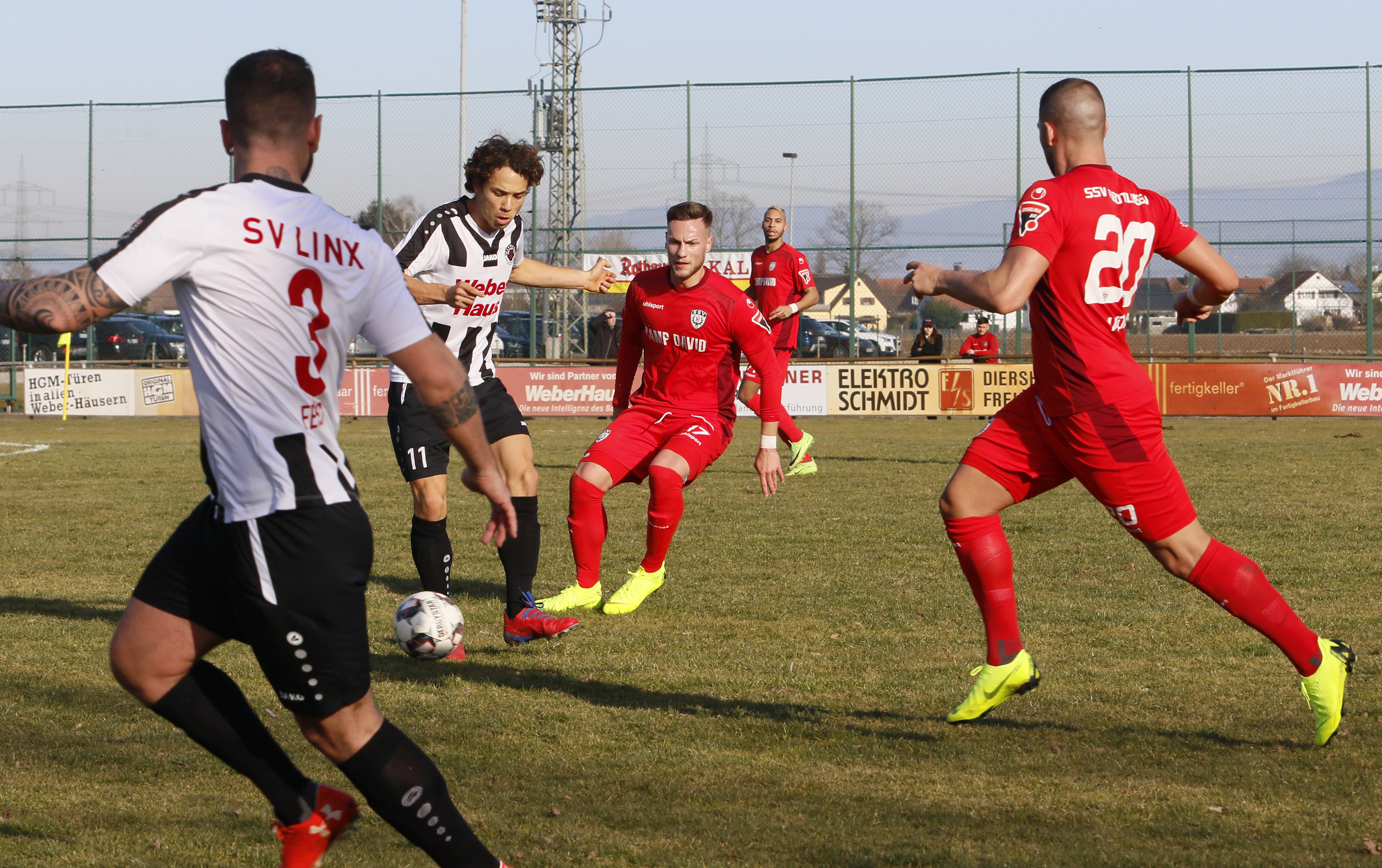 Der SV Linx hatte gestern Nachmittag gegen den SSV Reutlingen alles im Griff und siegte verdient mit 3:1.