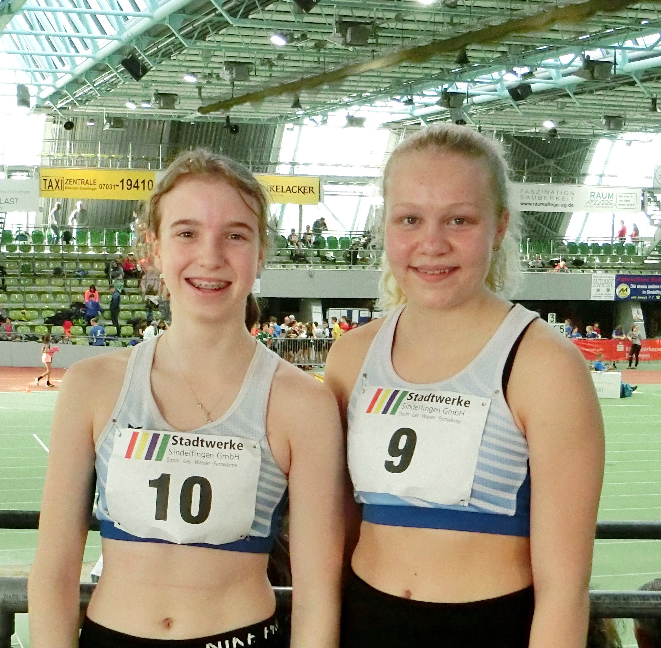 Iris Bergen (links) und Pia Ammann vom ETSV Offenburg waren in Sindelfingen erfolgreich unterwegs.