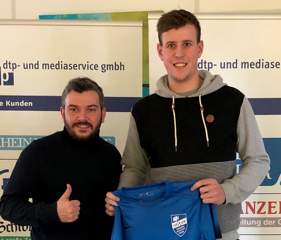 SVN-Spielausschuss Niolas Braun (l.) und Robin Leidinger