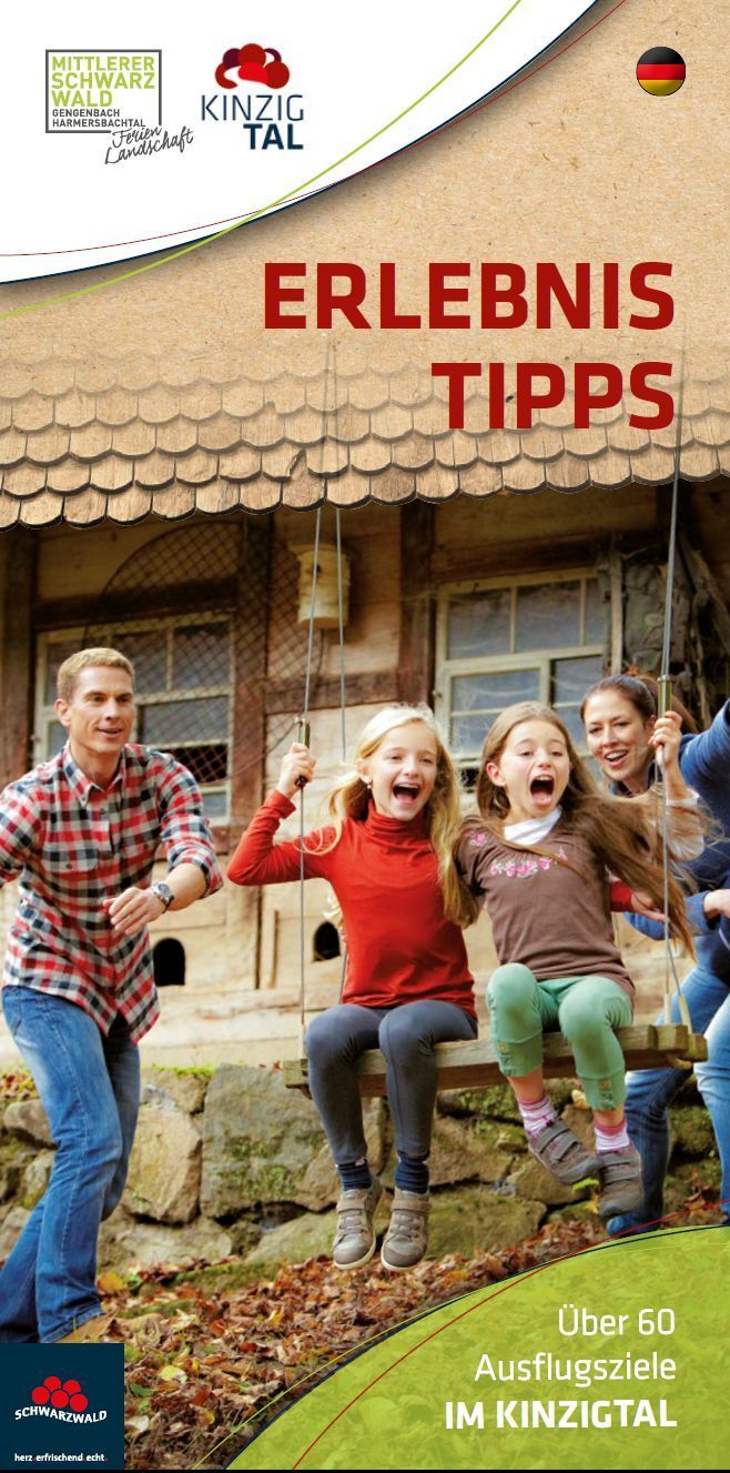 Mittlerer Schwarzwald und Schwarzwald-Tourismus Kinzigtal legen gemeinsam die neue Broschüre „Erlebnis-Tipps“ auf.. Foto: TI