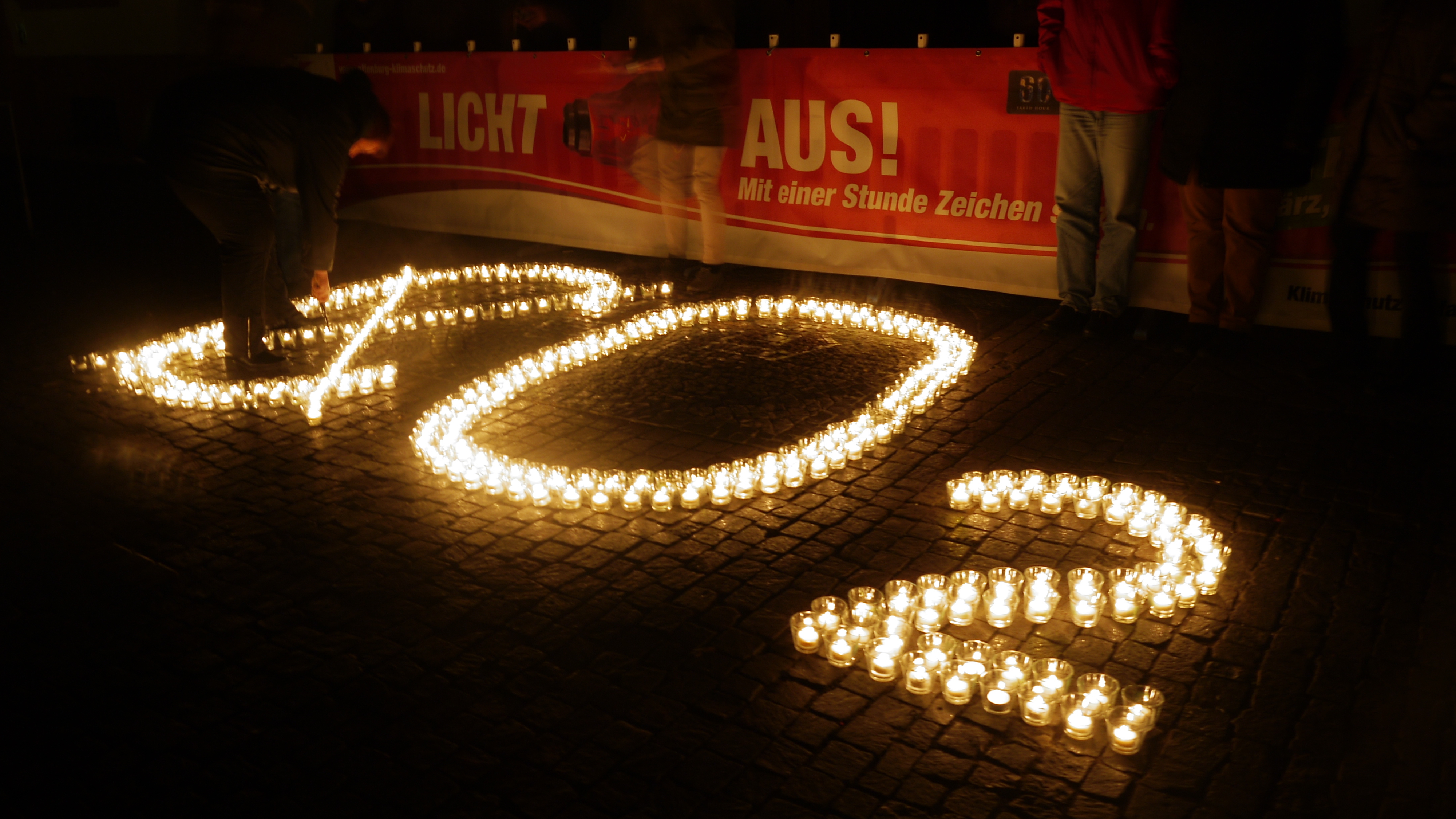 Auch die Stadt Offenburg nimmt am Samstag wieder an der Earth Hour teil.