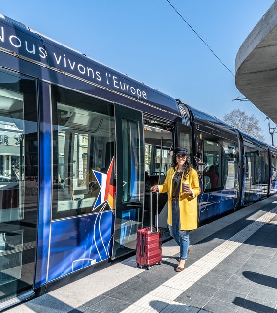 Kehl profitiert auf vielfältige Weise durch die Tram-Verbindung nach Straßburg.